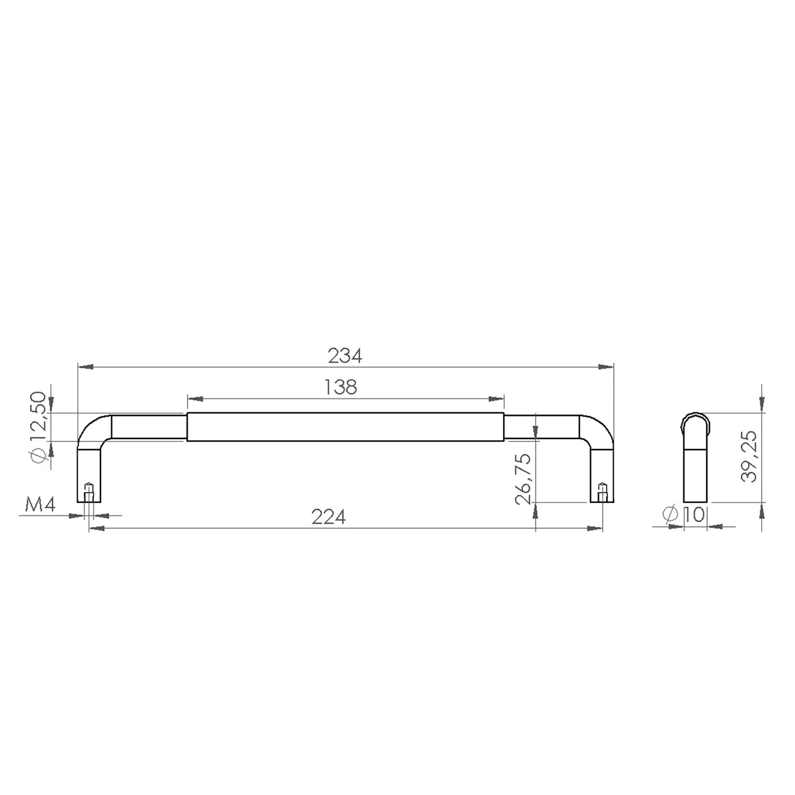 #size selection_224mm hole centres