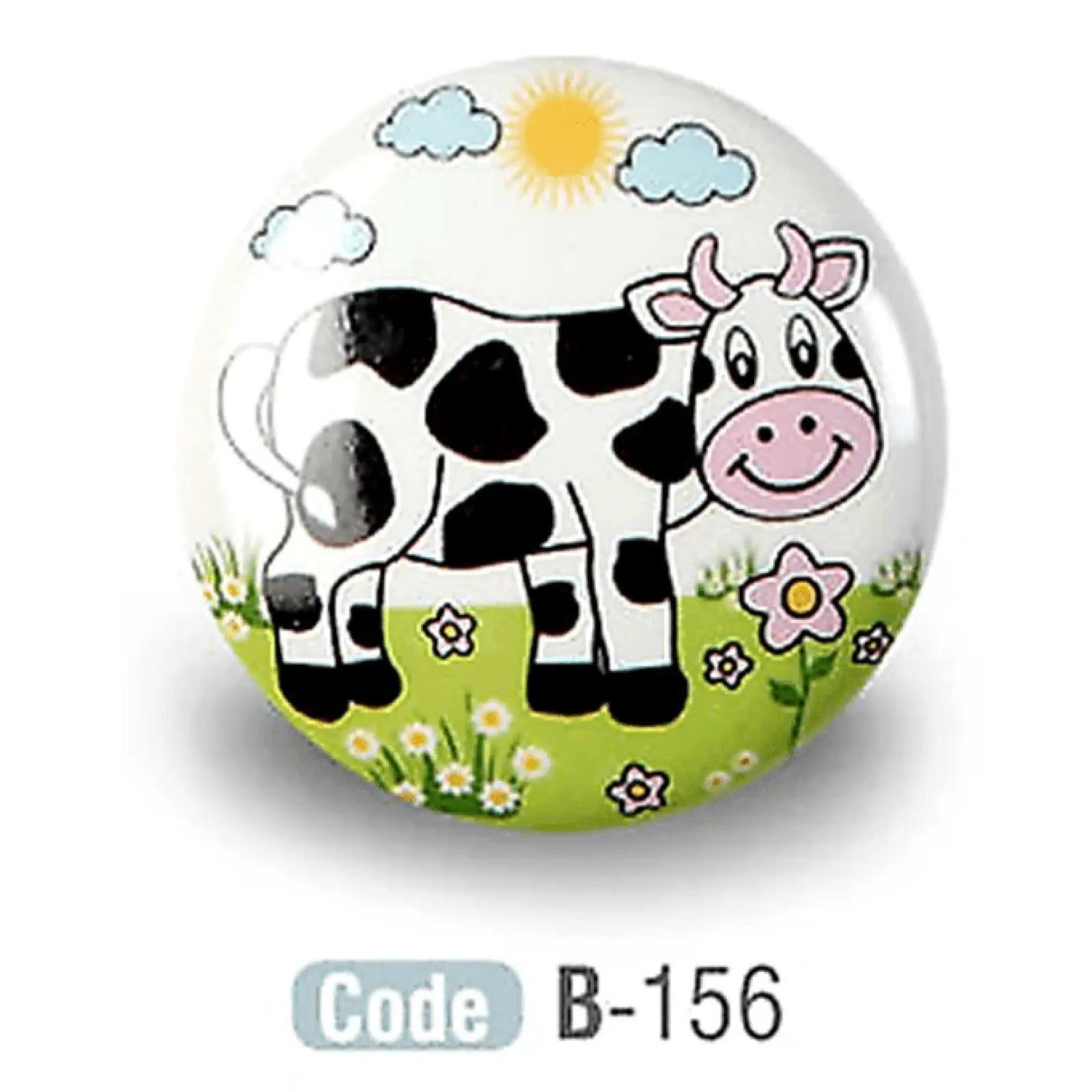 Kids Sheep Ceramic Cupboard Knobs Porcelain - Decor And Decor