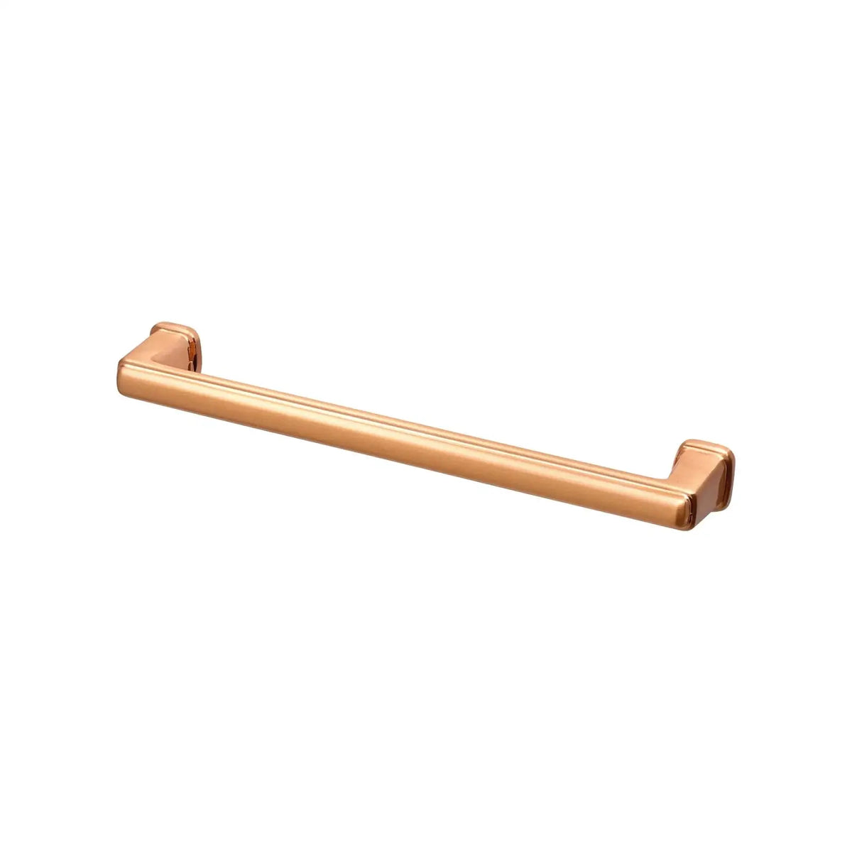 Meander - D Shaped Kitchen Door Handle - Satin Copper