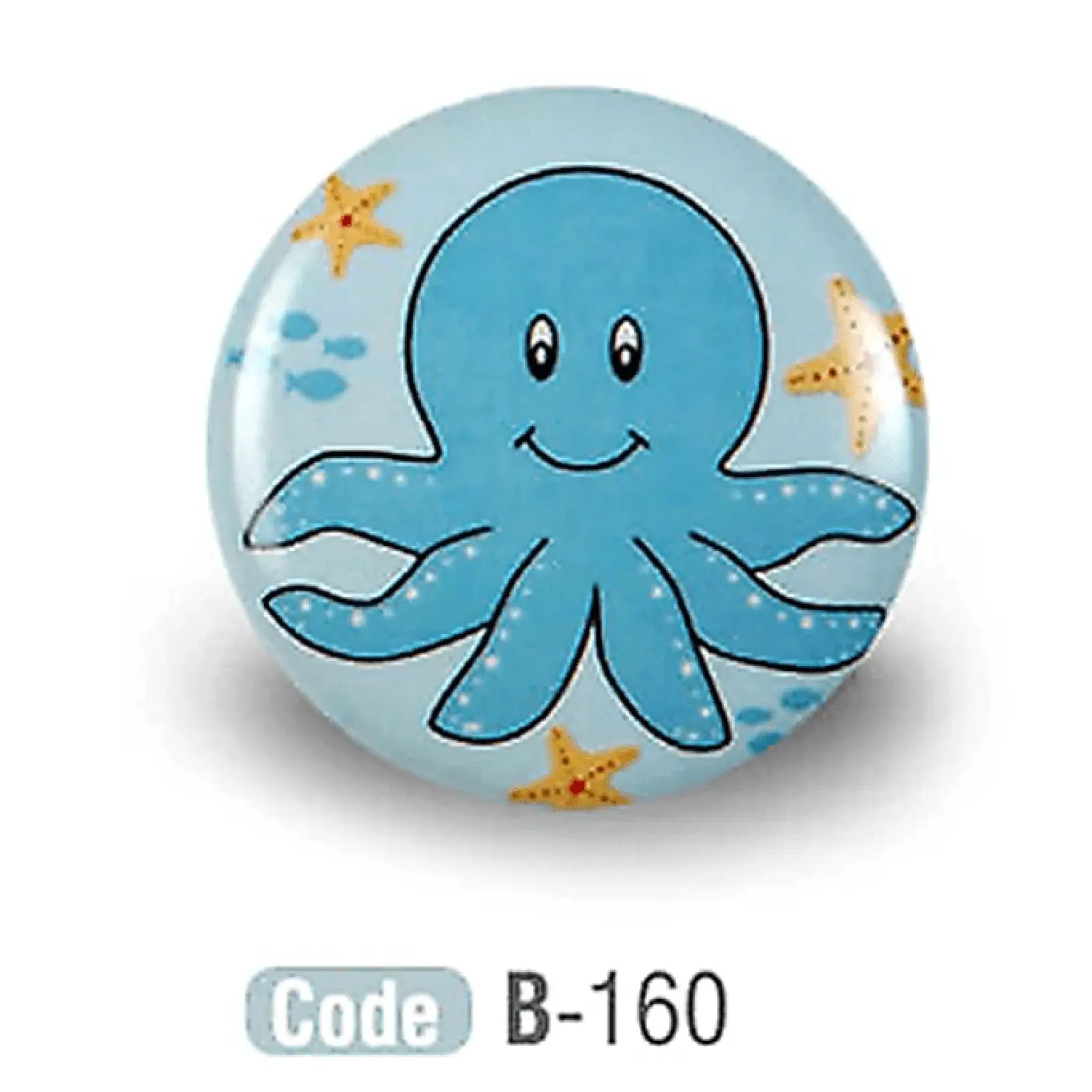Octopus Kids Colourful Ceramic Cupboard knob - Decor And Decor