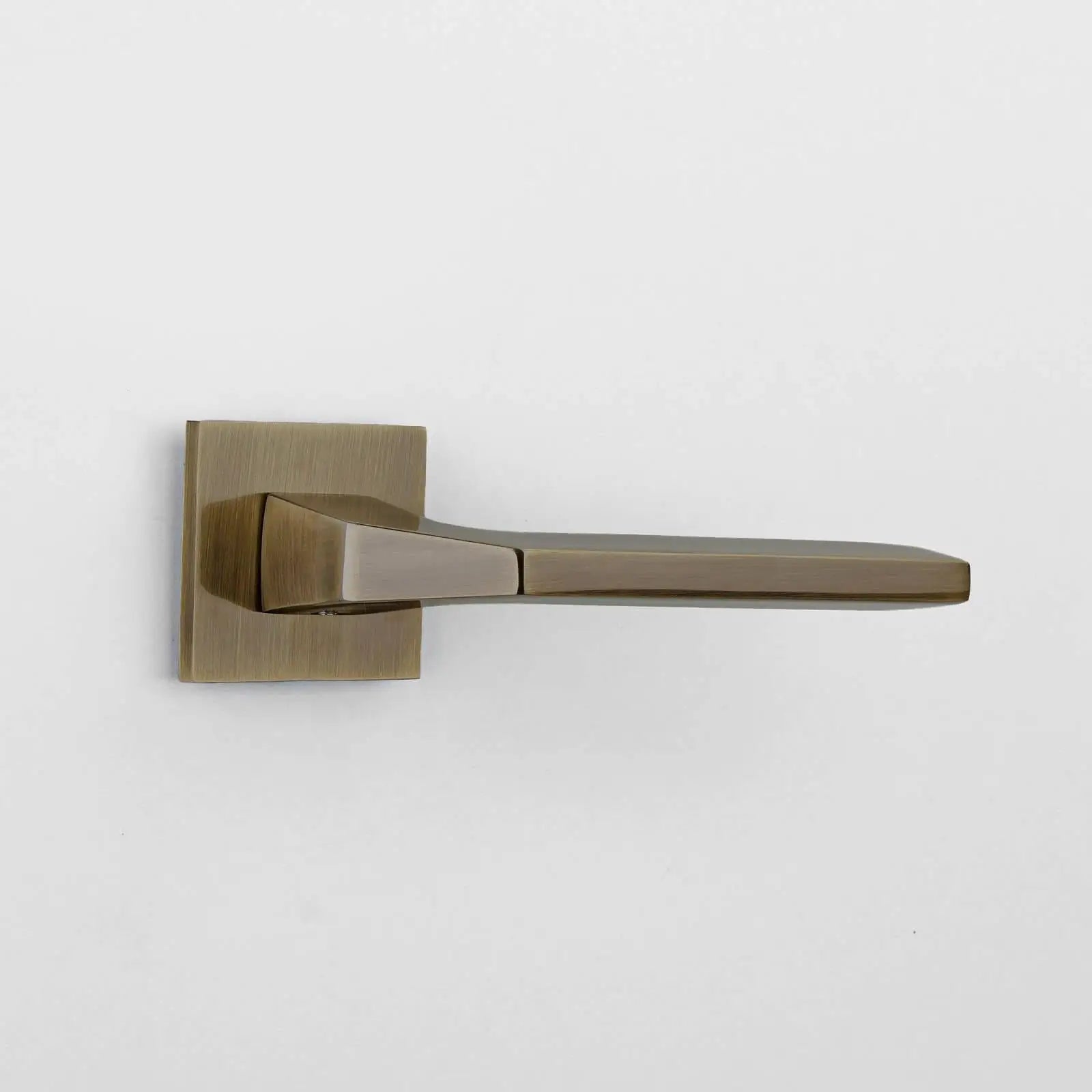 Penta Internal Door Handles - Antique Brass - – Elegant & Strong