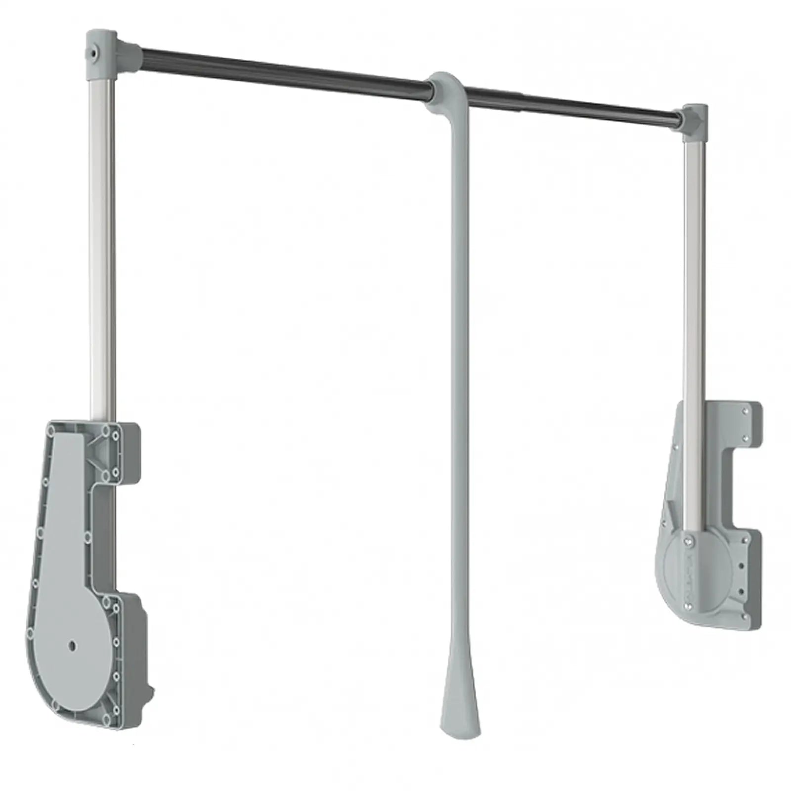 15KG Soft Close Lift / Pull Down Wardrobe Clothes Hanging Rail 750mm-1150mm - Decor And Decor