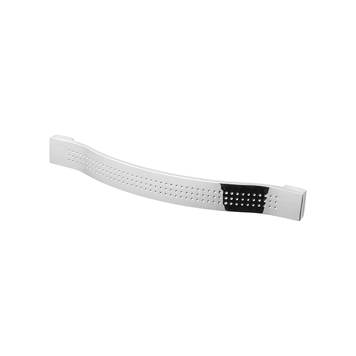 Radian - Dimpled Bow Cupboard Handle - Polished Chrome