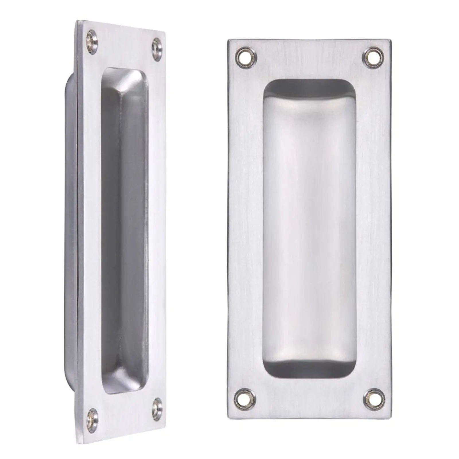 Rectangular Recessed Flush Inset Sliding Door Handle - Decor And Decor