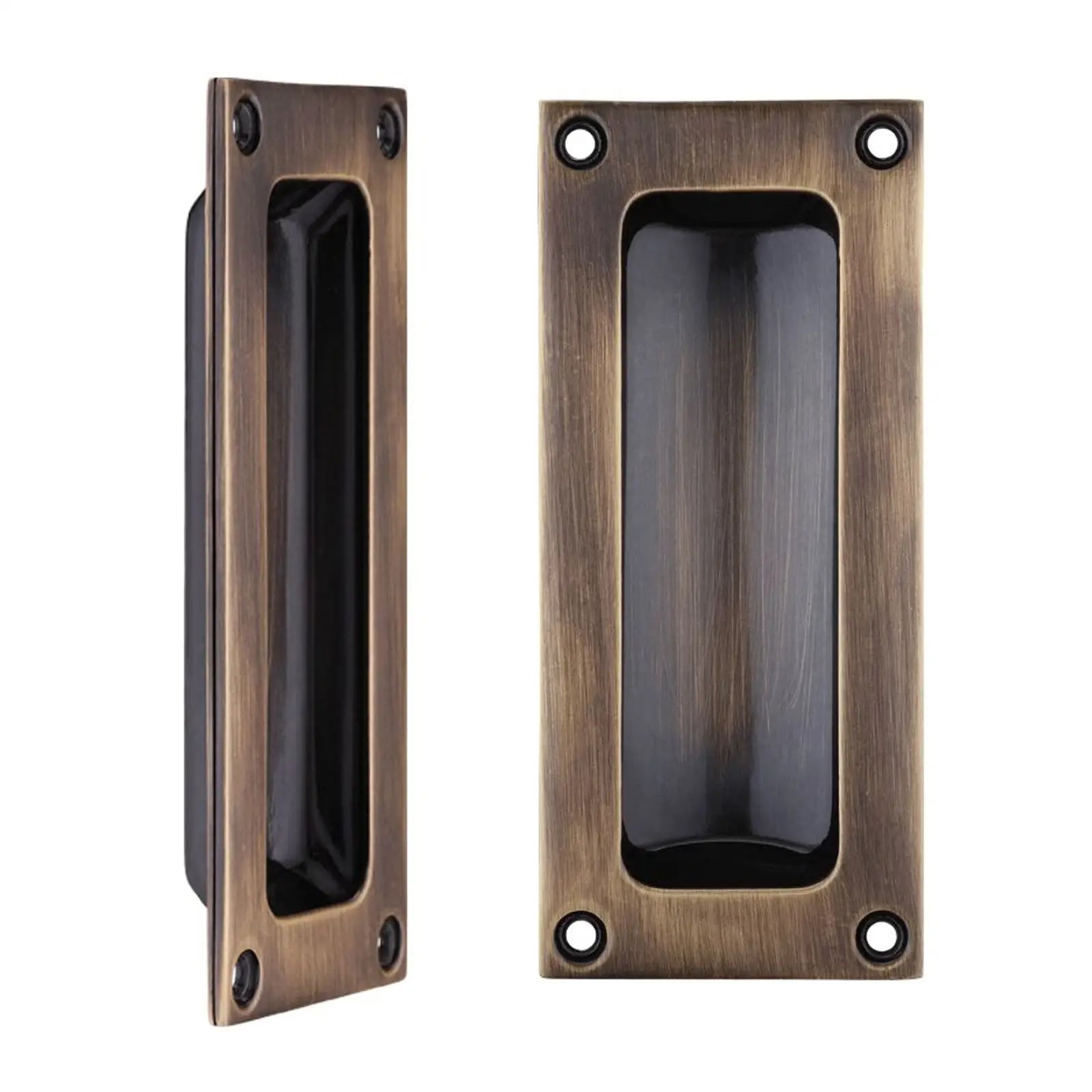 Rectangular Recessed Flush Inset Sliding Door Handle - Decor And Decor