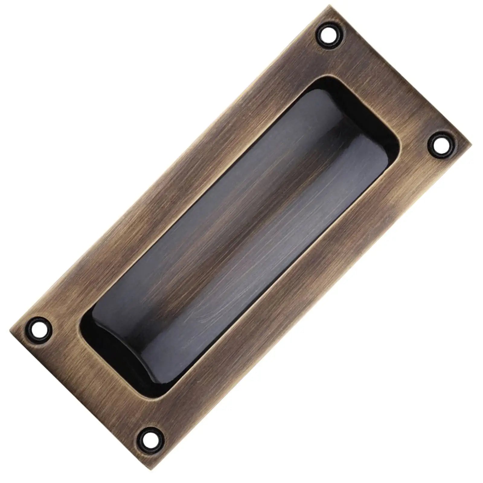 Rectangular Recessed Flush Inset Sliding Door Handle - Decor And Decor