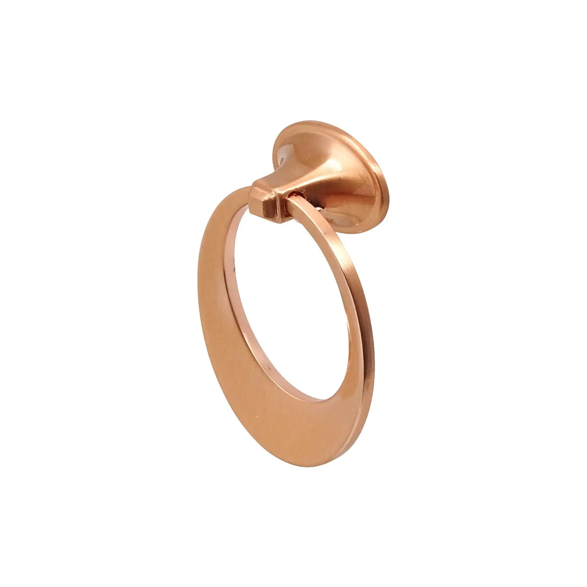 Sedona - Round Drop Ring Pull Handle - Satin Copper