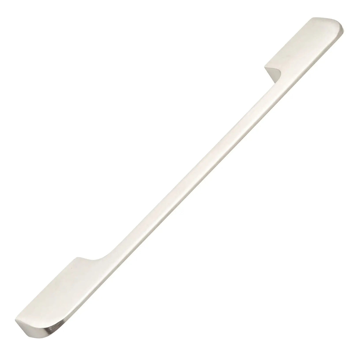 Sleek silver cabinet pull Semma D Shaped Kitchen Door Handle Satin Nickel finish