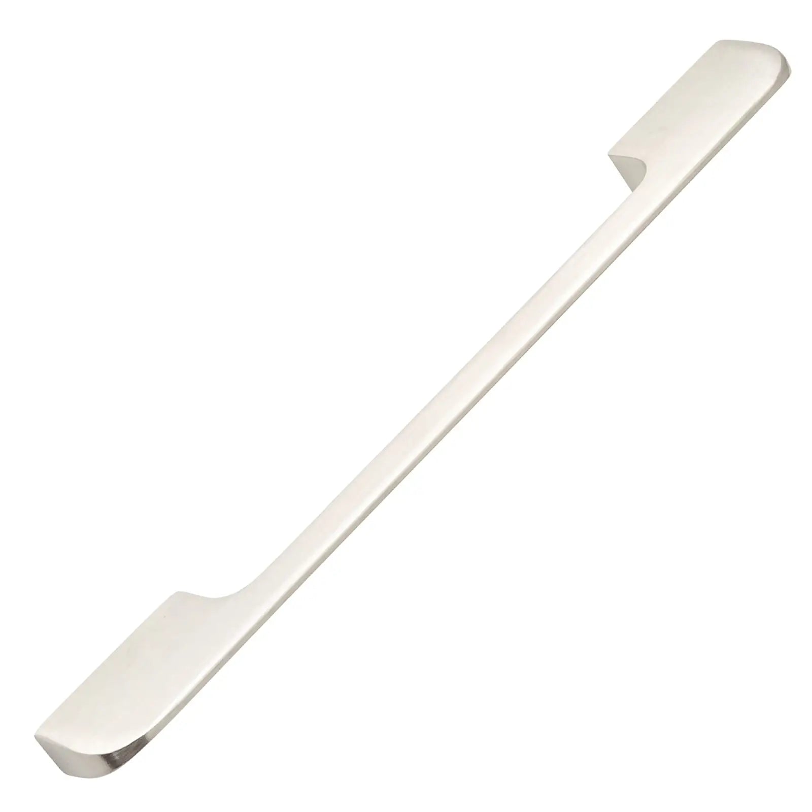 Sleek silver cabinet pull Semma D Shaped Kitchen Door Handle Satin Nickel finish