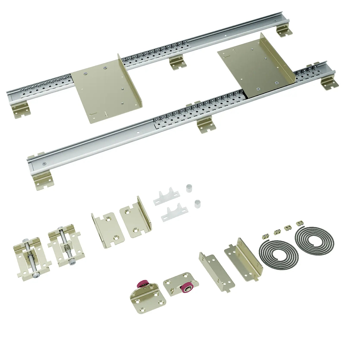 Slide and Hide Pivot Concealed Pocket Door Kit - Single - Sliding Seamless &