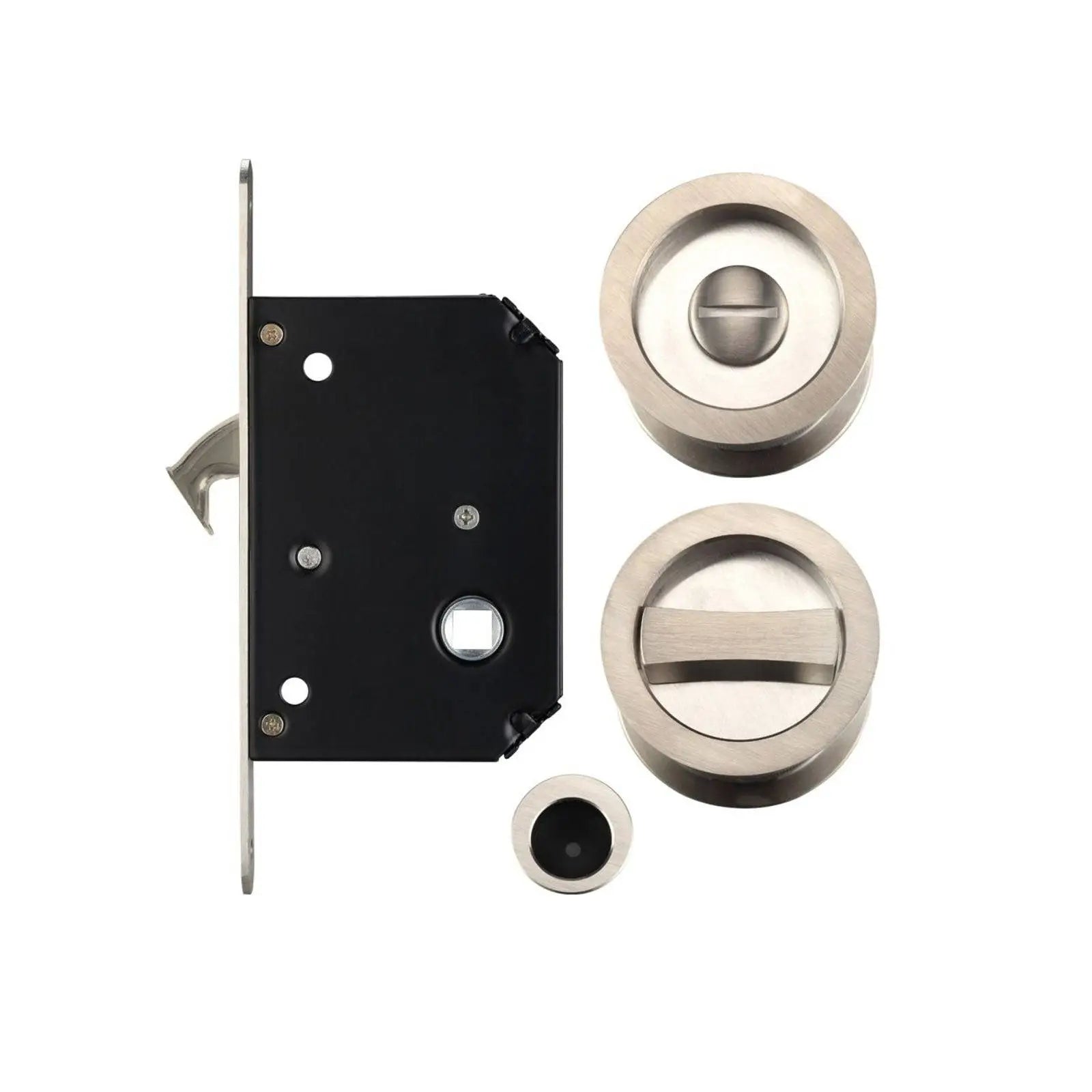 Sliding Door Privacy Lock Set For 35-45mm Thick Doors - Decor And Decor