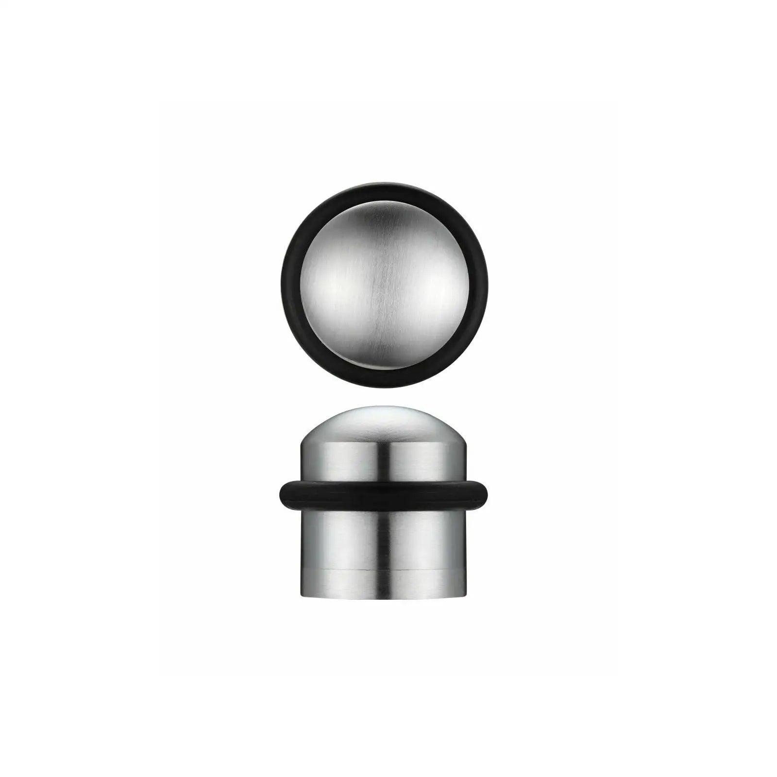 Solid Door Stop Domed Top Floor Mounted Door Stopper - Decor And Decor