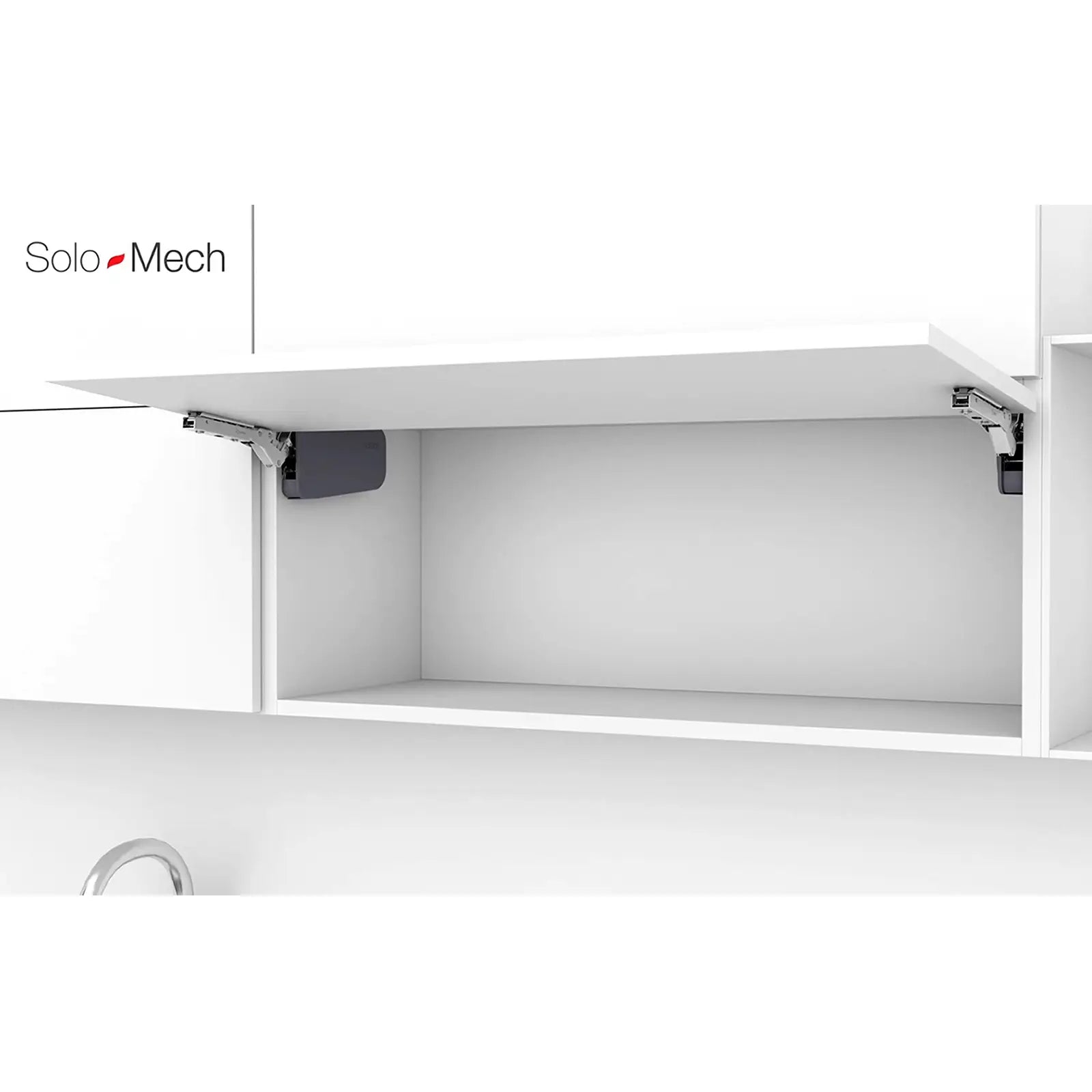 SoloMech Hingeless Cabinet Door Lift Mechanism - Anthracite - Decor And Decor