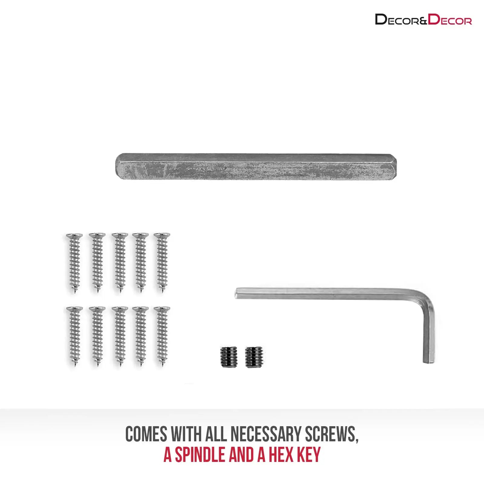 Spectra Satin Nickel Door Lever Handles - Pair of Handles - Decor And Decor