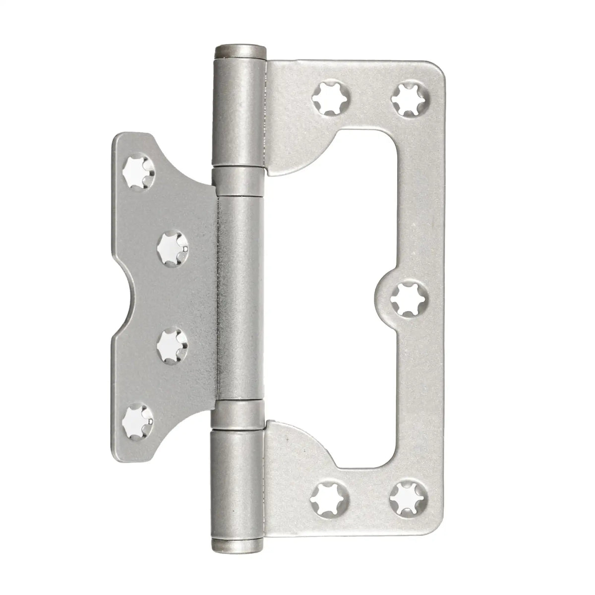 Stainless Steel Flush Door Hinges 100mm - Decor And Decor #colour_satin nickel