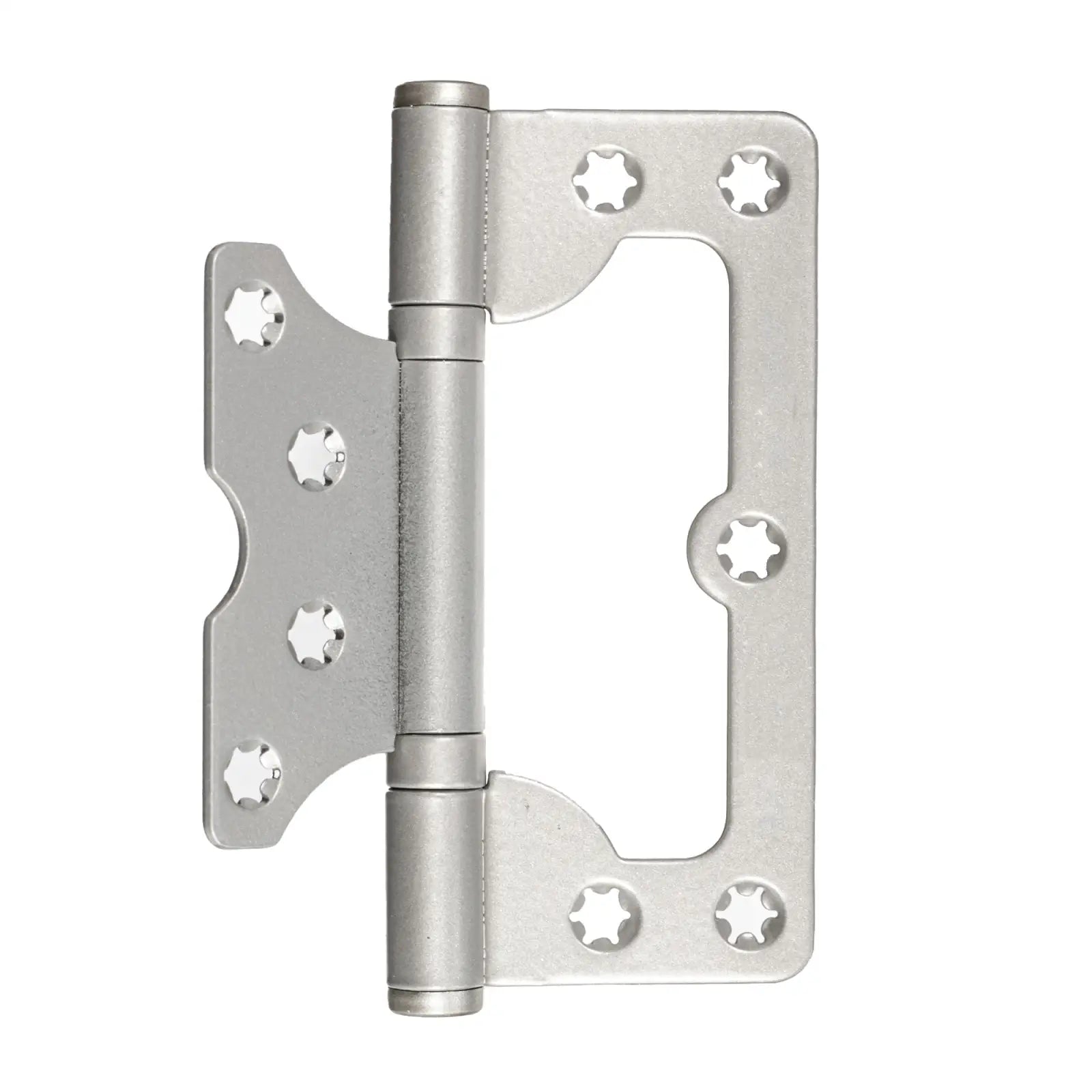 Stainless Steel Flush Door Hinges 100mm - Decor And Decor #colour_satin nickel