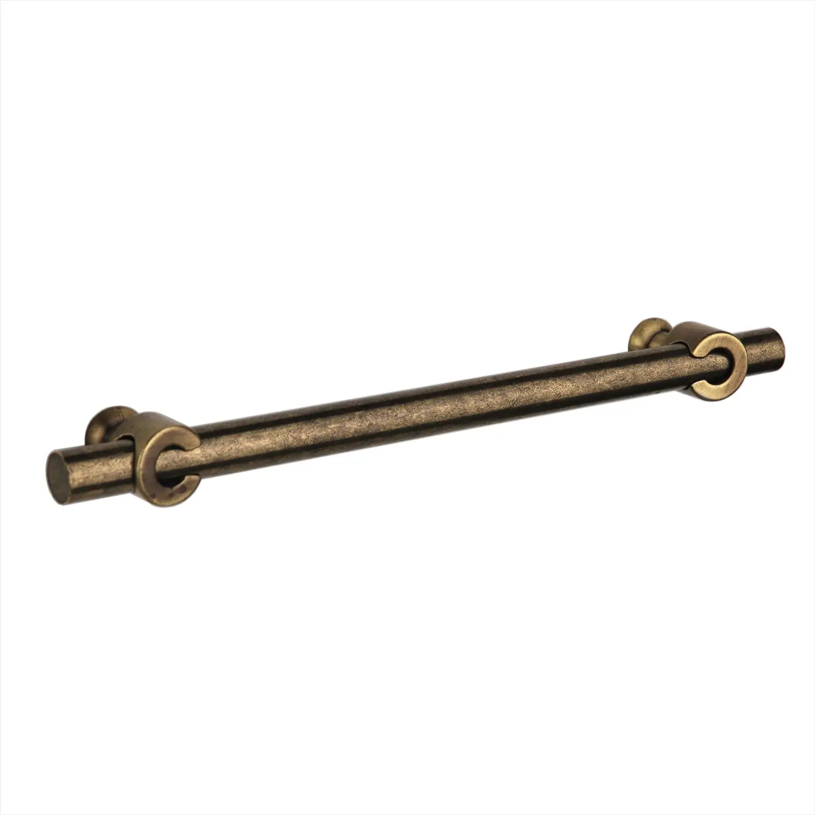 Tafetta - Traditional T-Bar Kitchen Handle - Antique Brass - Cupboard Handles