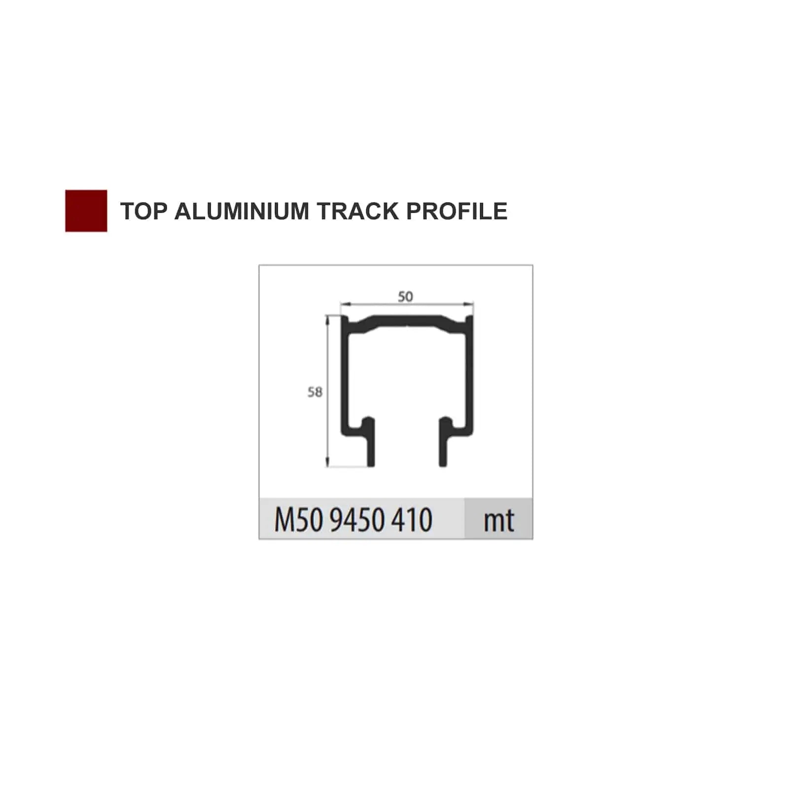 Top Hung Sliding Bi Fold Multi Fold Door Gear Track Kit - Decor And Decor