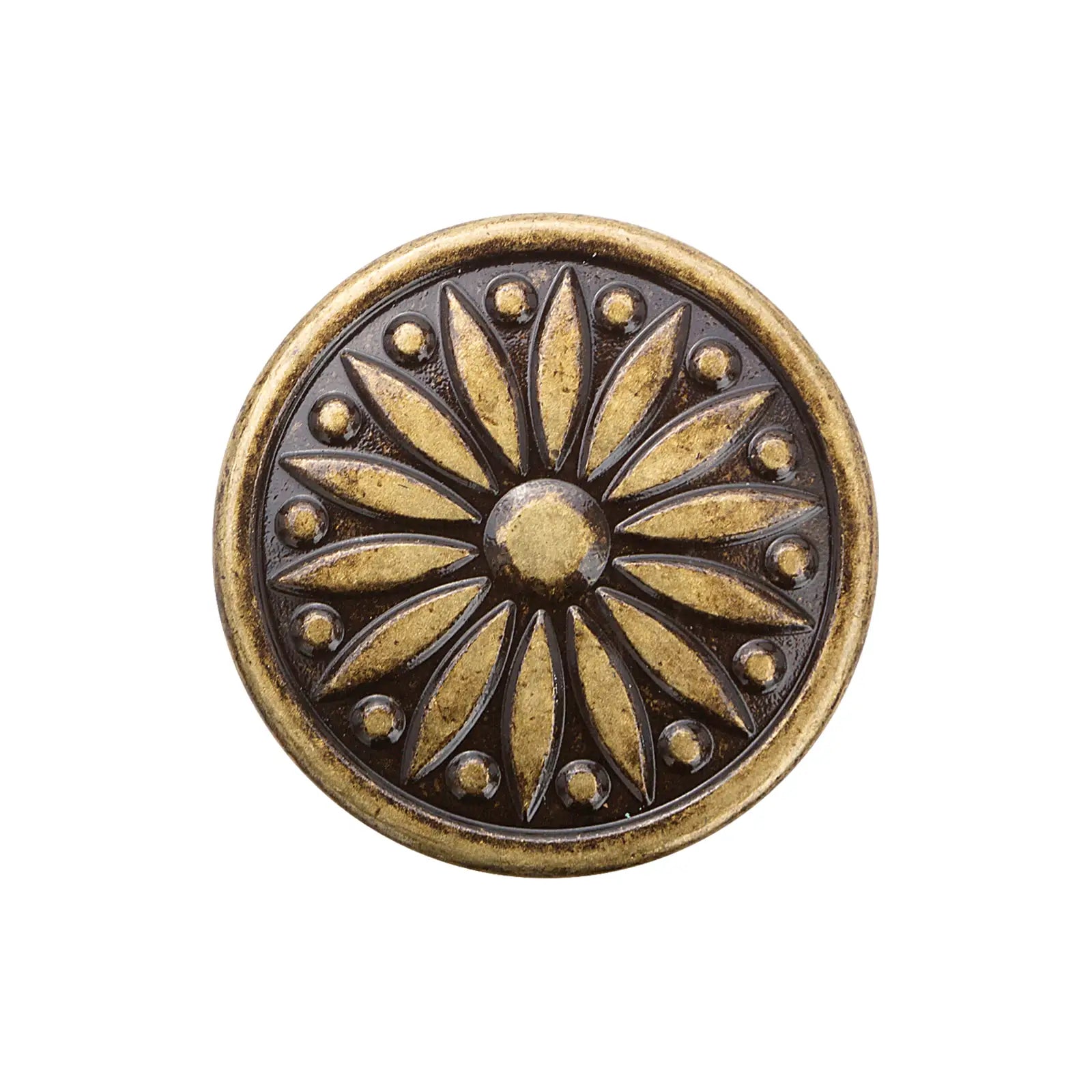 Vintage Round Decorative 40mm Knob - Decor And Decor