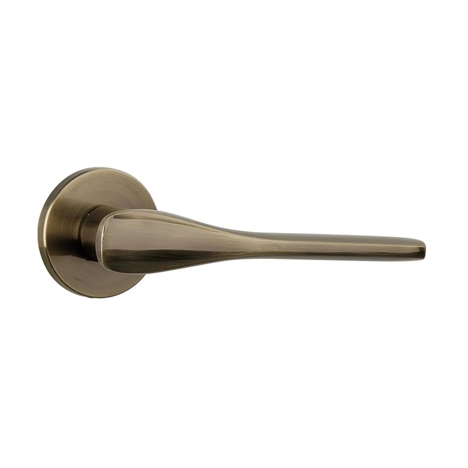 Verita Antique Brass Privacy Door Handles - Sash Lock Kit Set - –