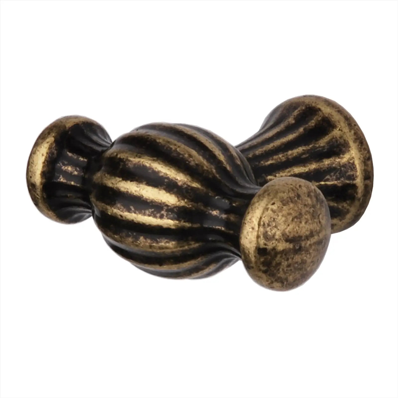 Verna - Traditional T- Bar Cabinet Knob - Antique Brass - Knobs