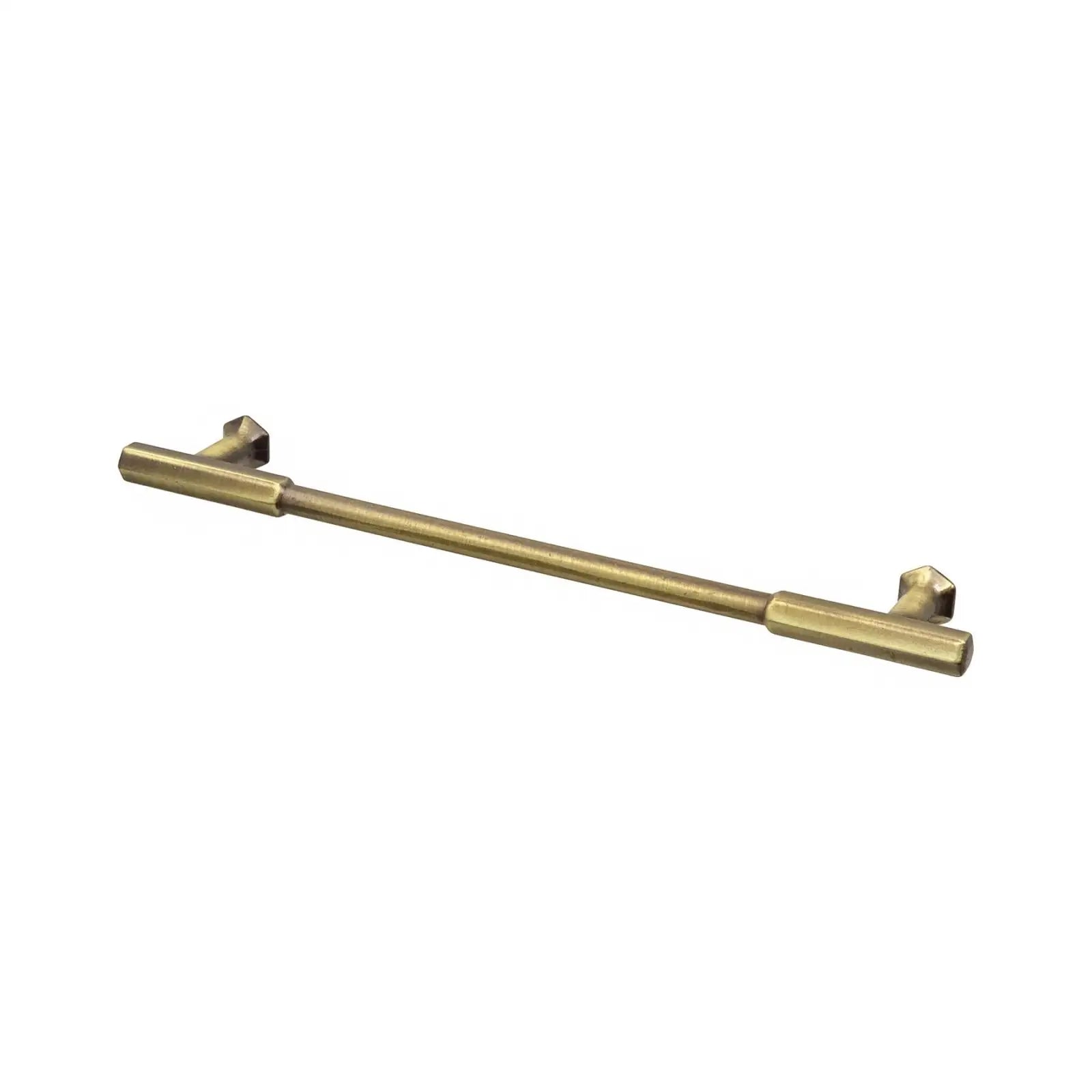 Veselka - Traditional Bar Drawer Handle - Antique Brass - Decor And Decor