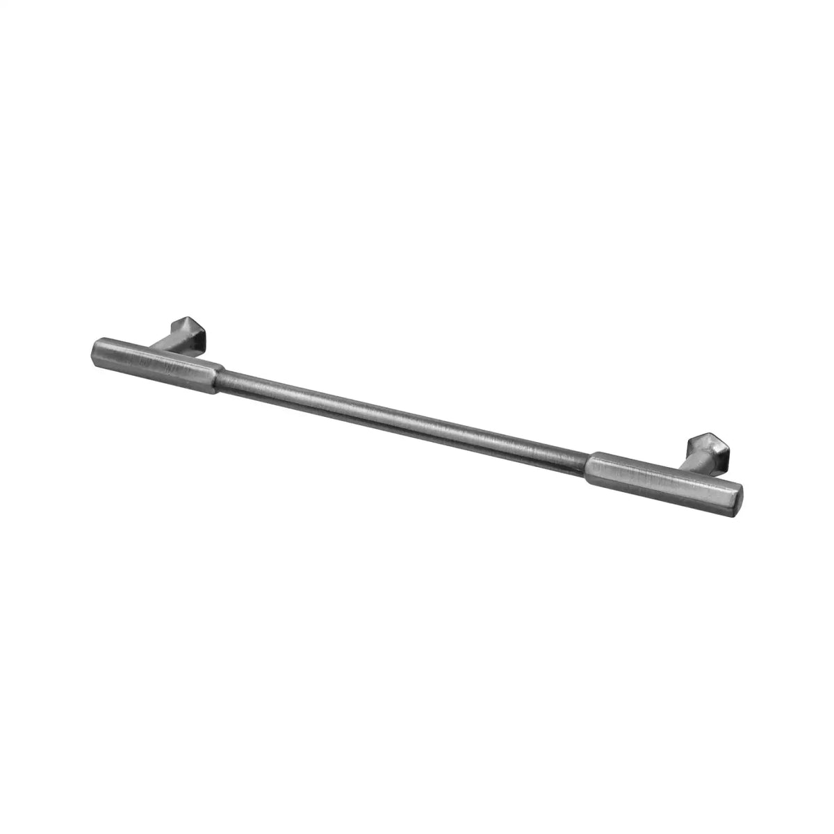 Veselka - Traditional Bar Drawer Handle - Antique Silver - Pewter