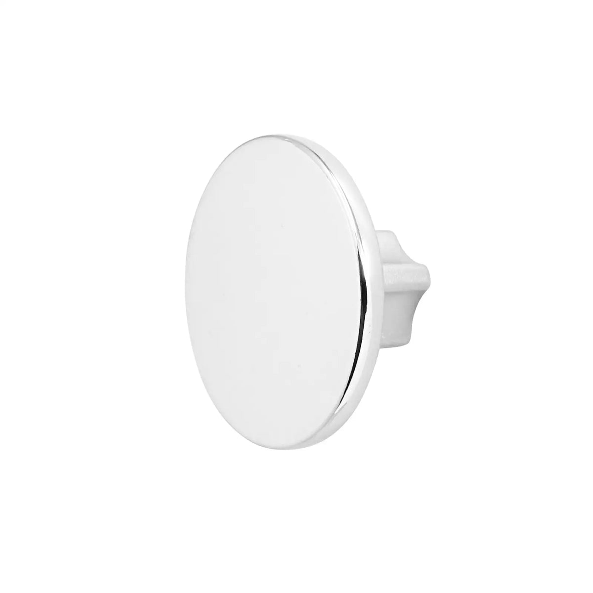 Vesta - Round Kitchen Cabinet Knob - Polished Chrome