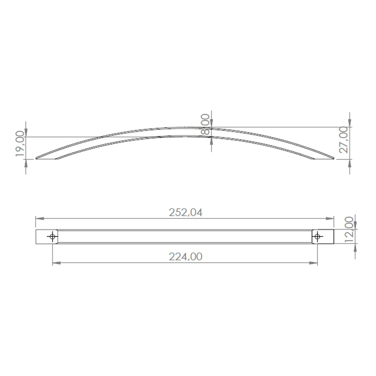 #size selection_224mm hole centres