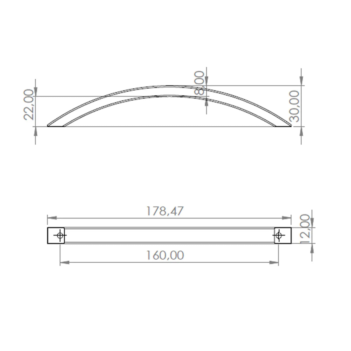 #size selection_160mm hole centres