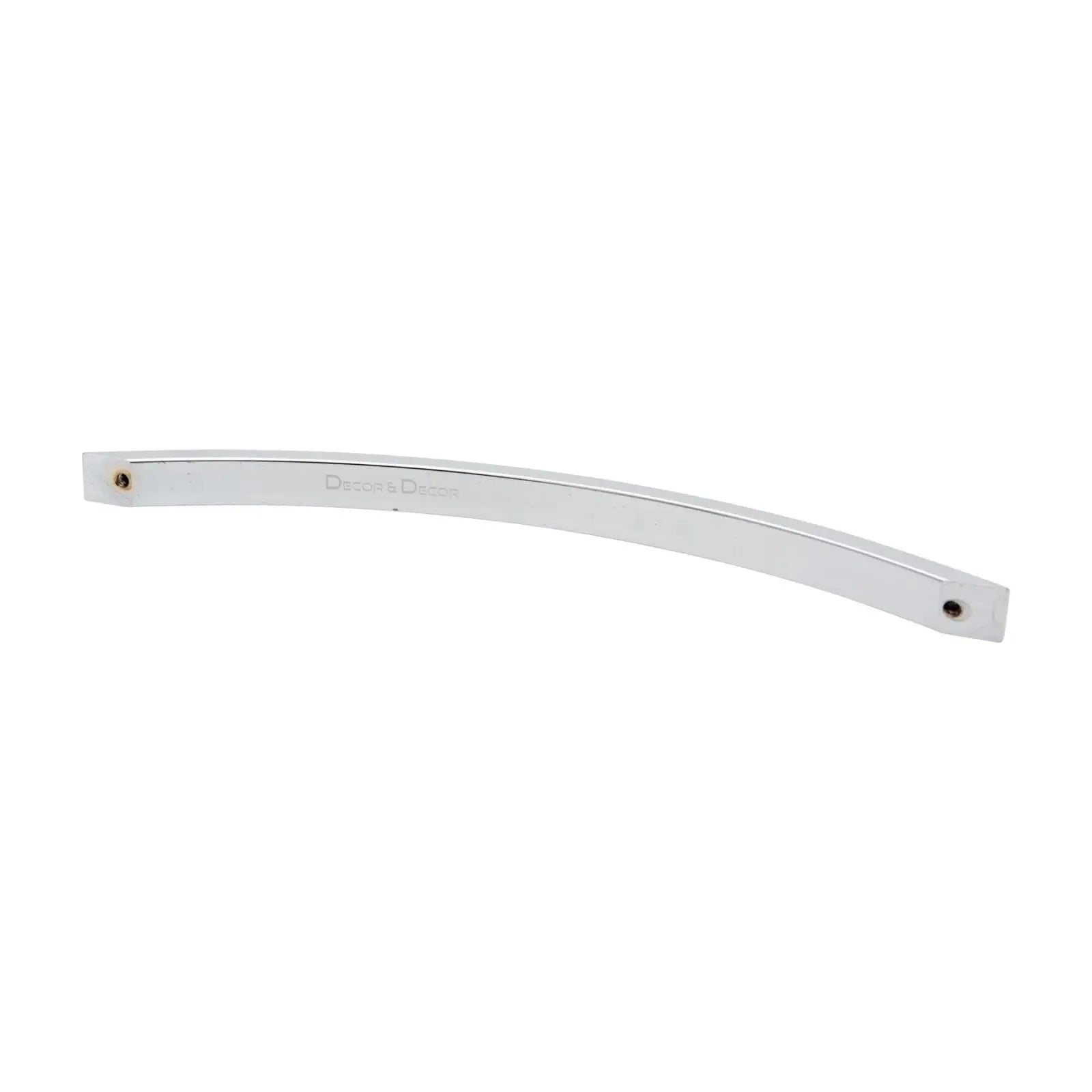 Viga - Slimline Bow Kitchen Drawer Handle - Polished Chrome - Decor And Decor