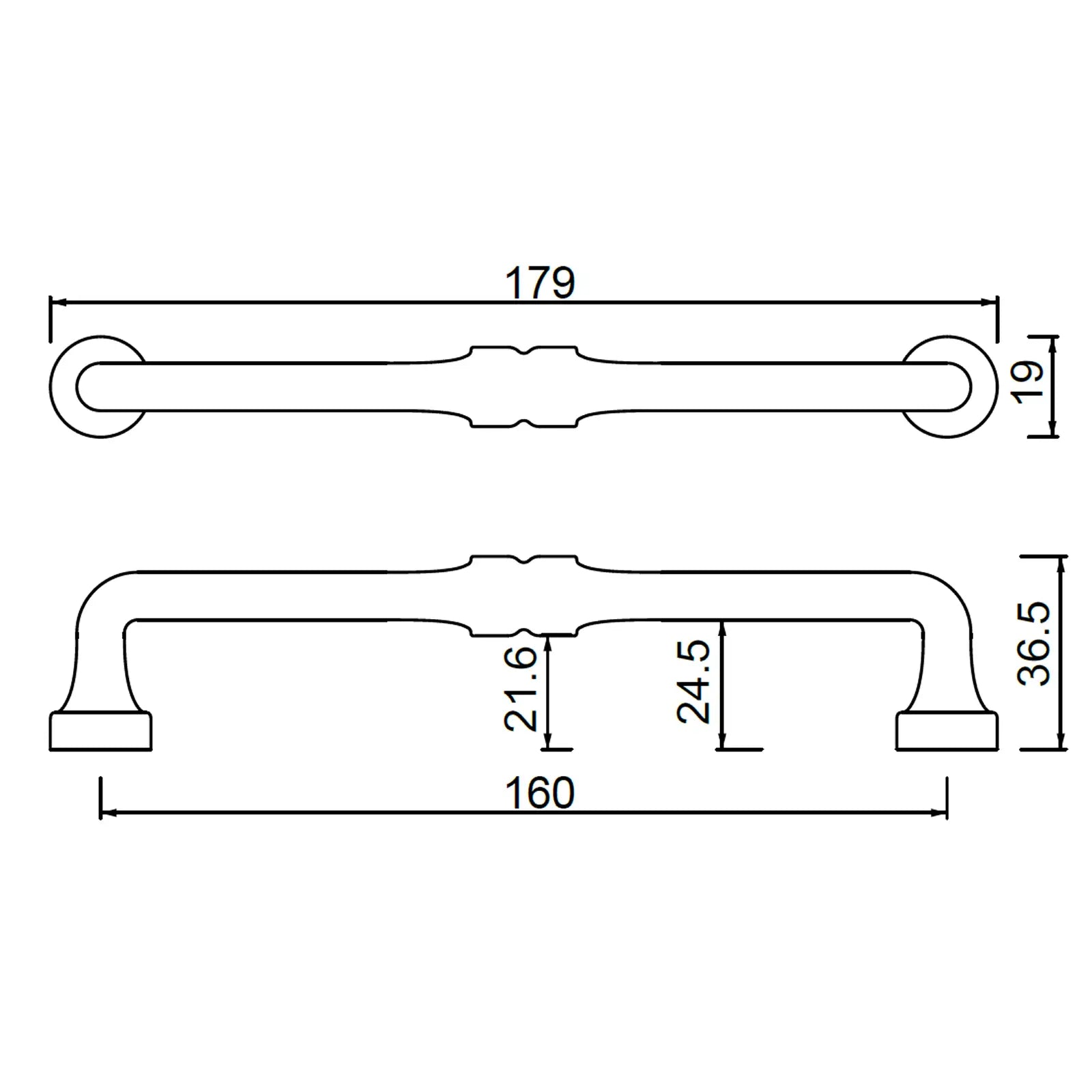#size selection_160mm hole centres