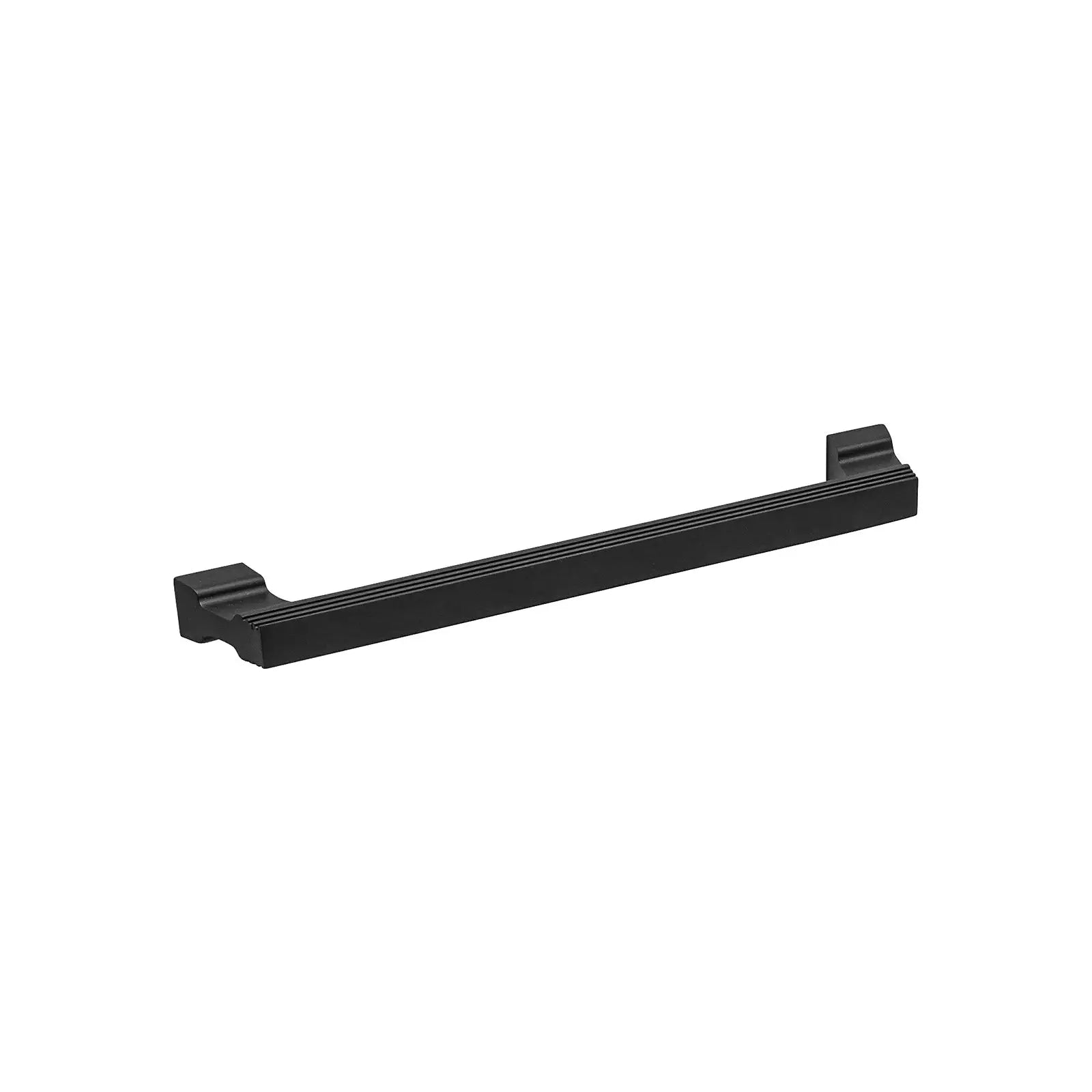 Zinnia - D Shaped Kitchen Drawer Handle - Matt Black - Cupboard Handles - Sleek D-Shaped in Matte