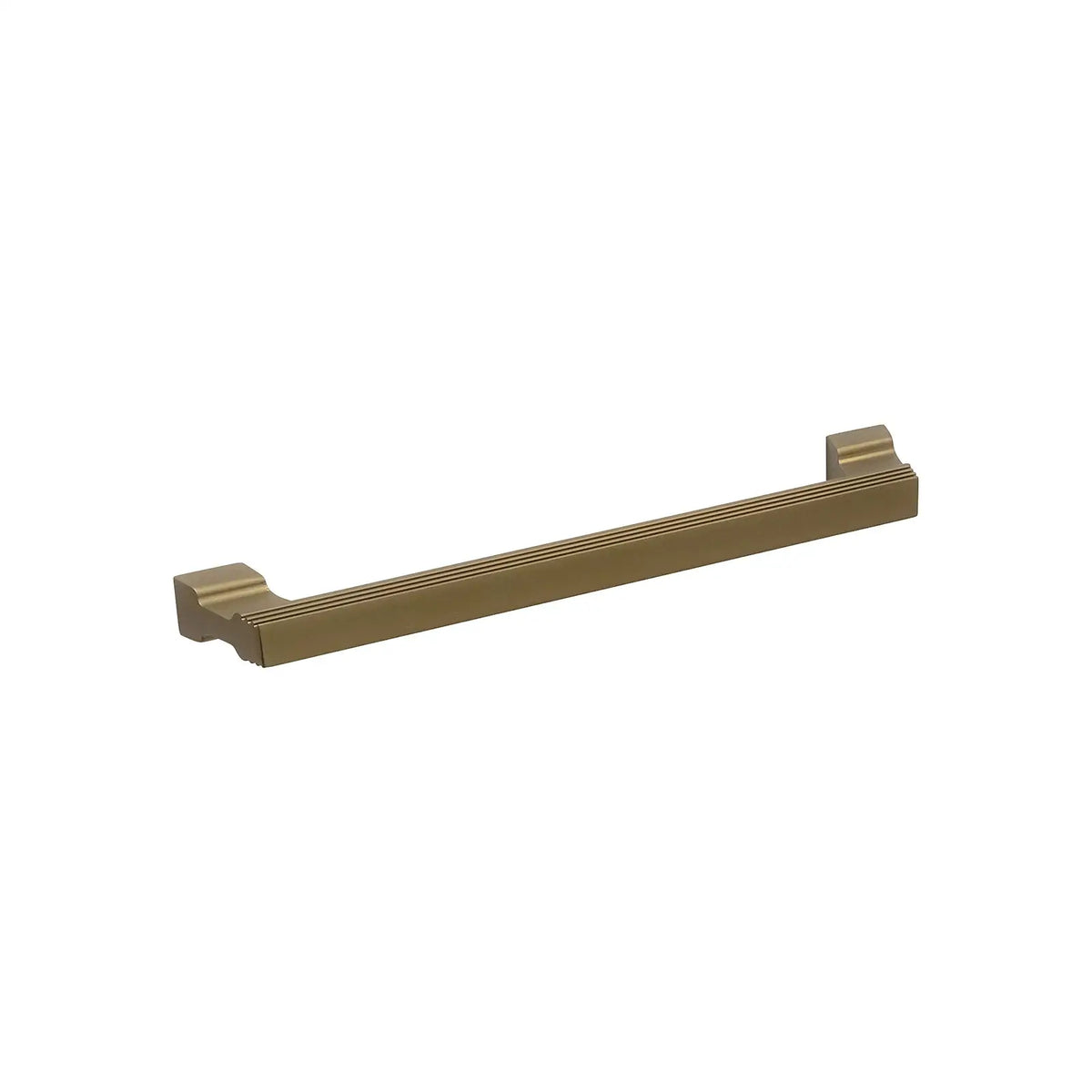Zinnia - D Shaped Kitchen Drawer Handle - Matt Bronze - Cupboard Handles in DecorAndDecor