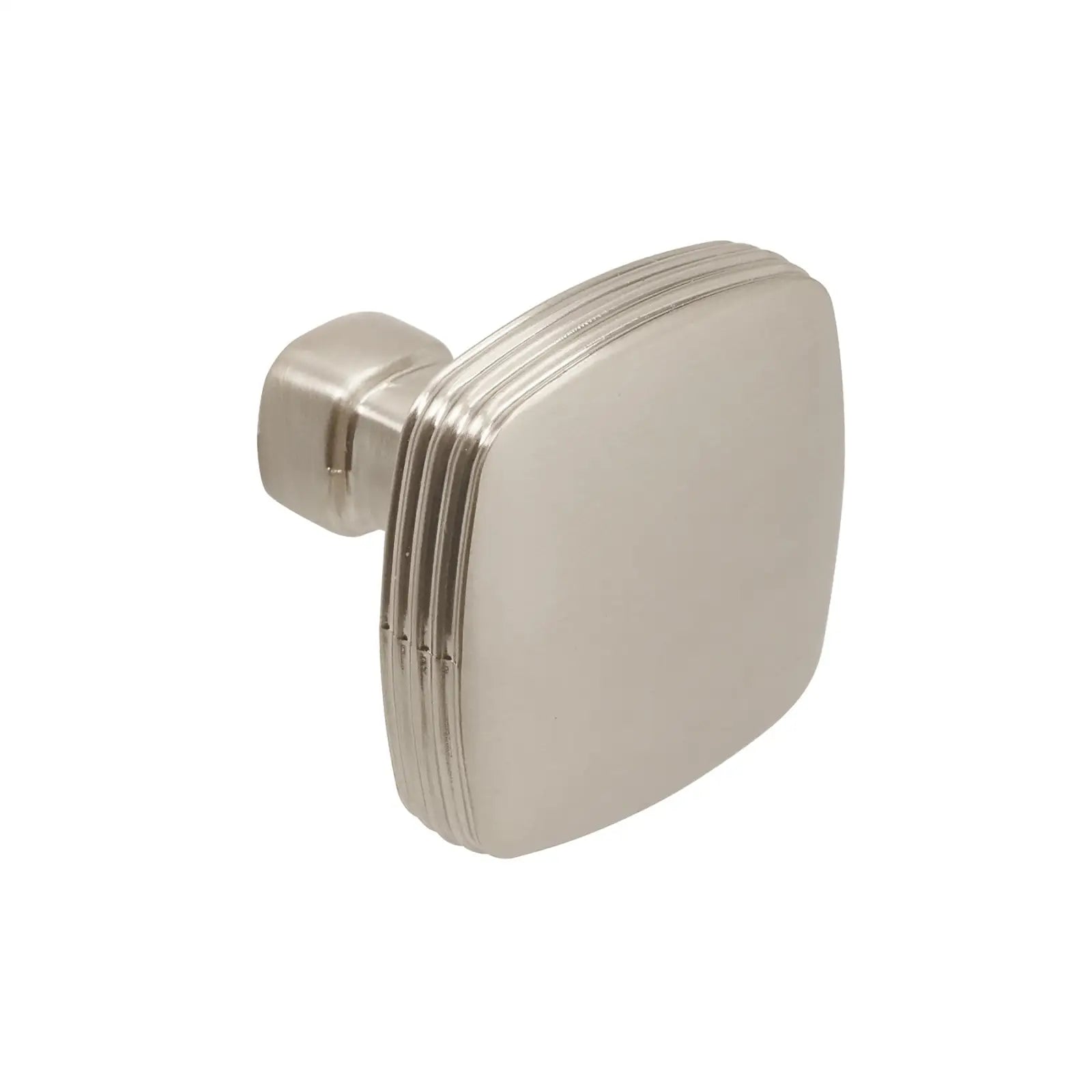 Zinnia - Kitchen Drawer Knob - Satin Nickel - Knobs