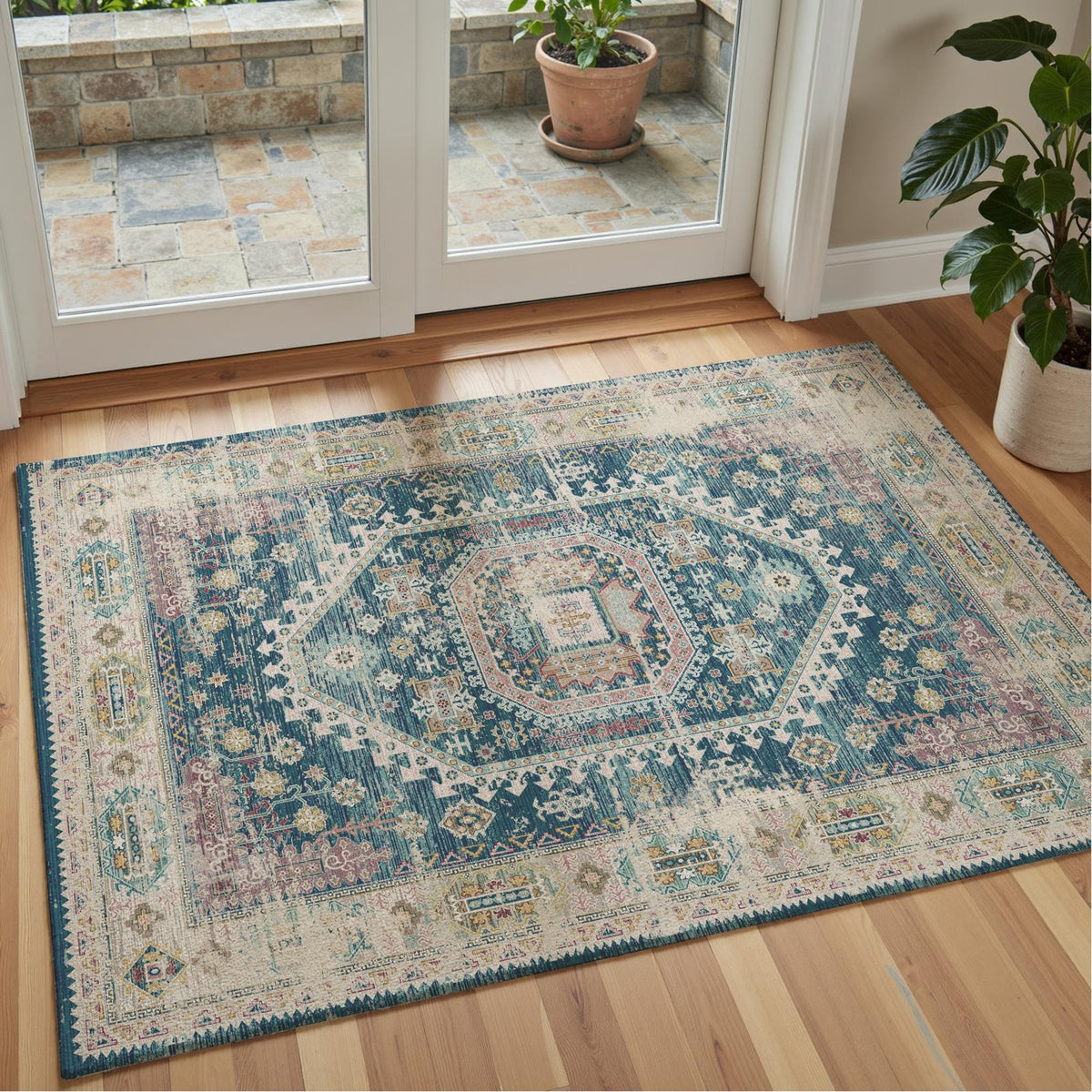 Soreli - Traditional Washable Bathroom Rug - 60x90cm – view 7