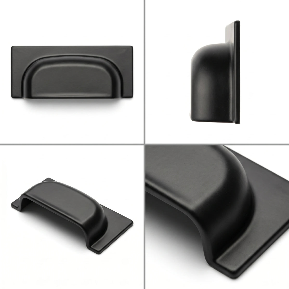 Tala - Square Cup Handle - Matt Black – view 9