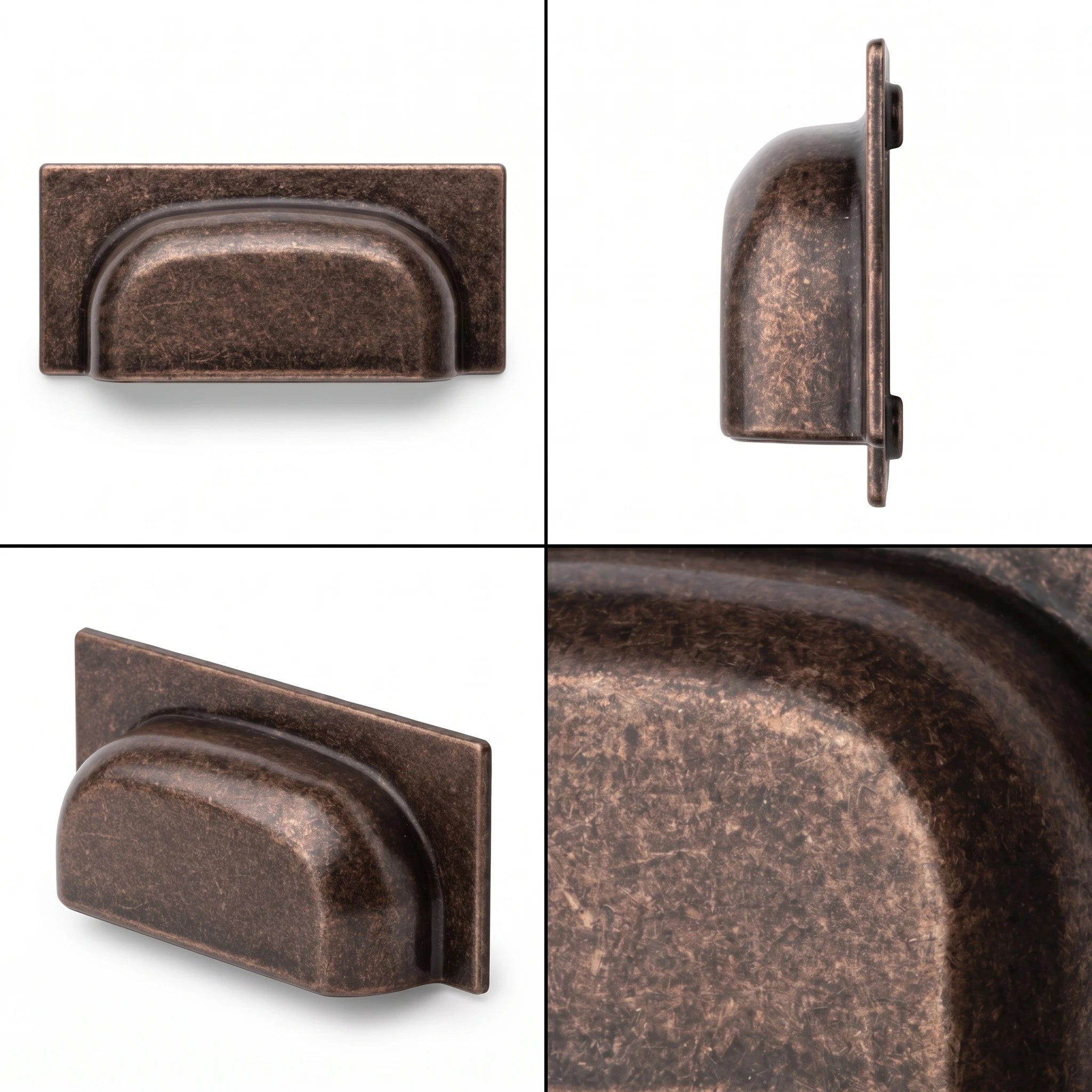 Tala - Square Cup Handle - Antique Copper – view 7