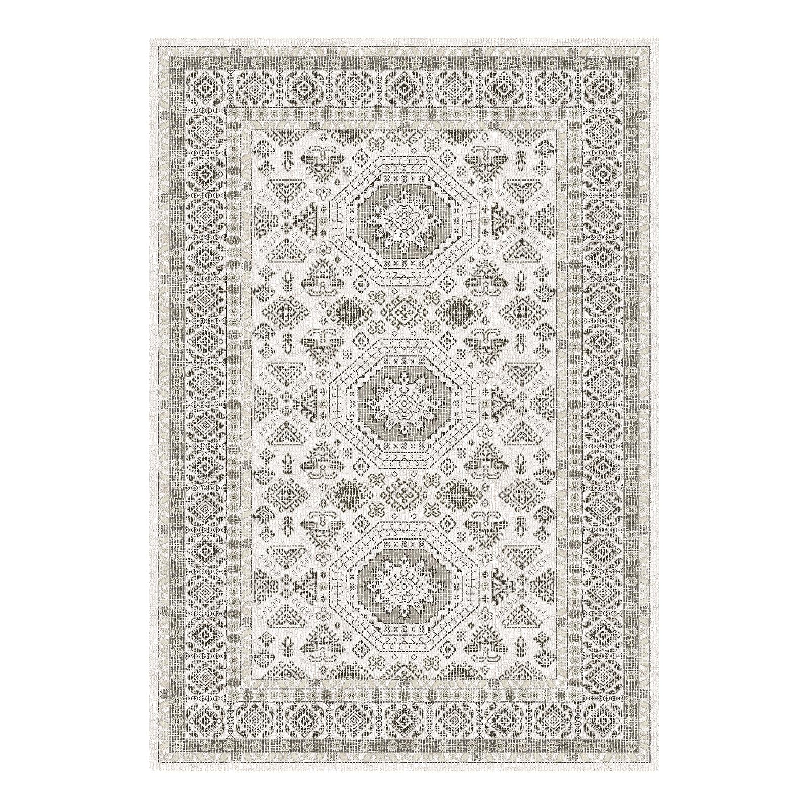 Vassia - Monochrome Washable Bathroom Rug - 60x90cm - Washable Rugs - View 7 | Decoranddecor