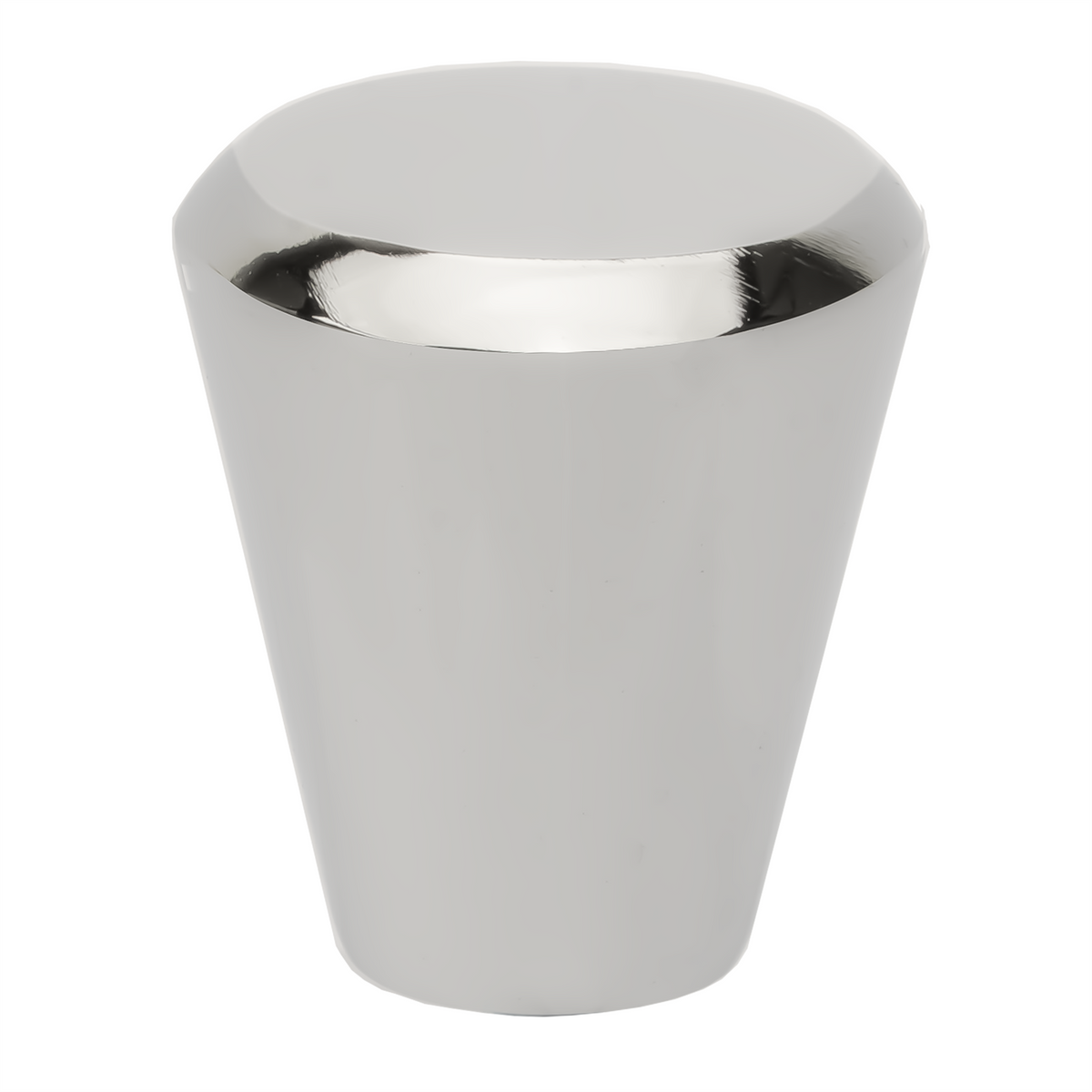 Lunaria - Cone Kitchen Cabinet Knob - Polished Chrome – view 2