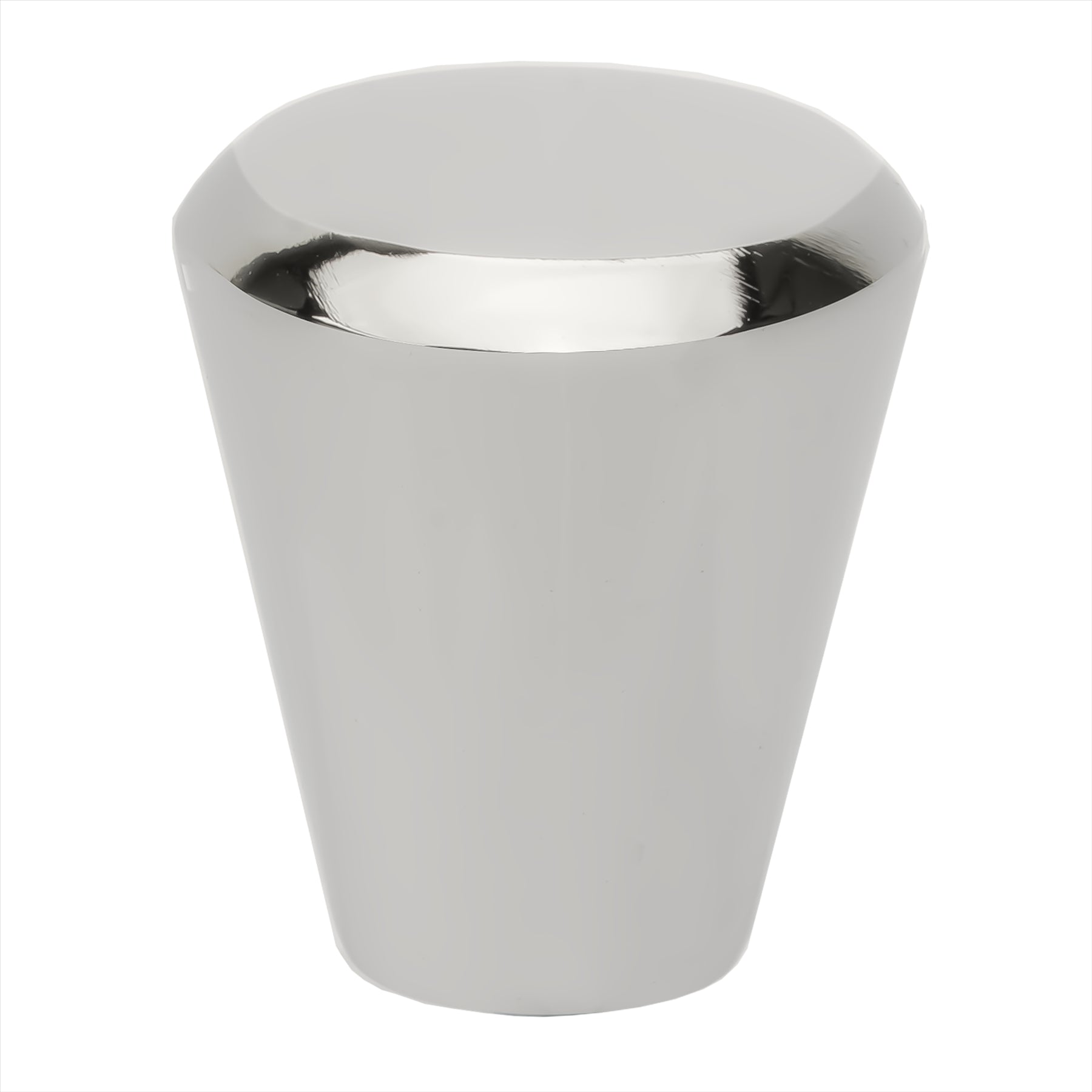 Lunaria - Cone Kitchen Cabinet Knob - Polished Chrome