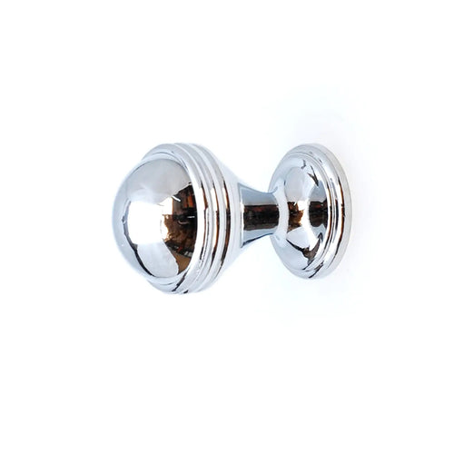Collier - Round Cabinet Knob - Polished Chrome - Decor And Decor