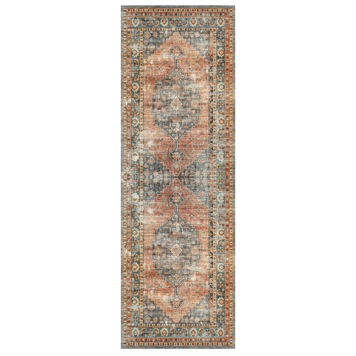 Calmere - Vintage Washable Kitchen Rug - 60x180cm – view 2
