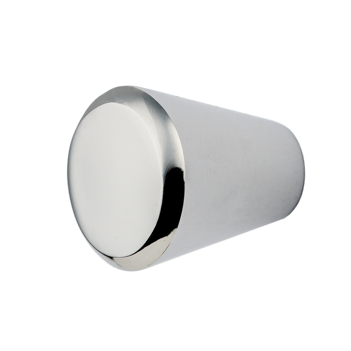 Lunaria - Cone Kitchen Cabinet Knob - Polished Chrome