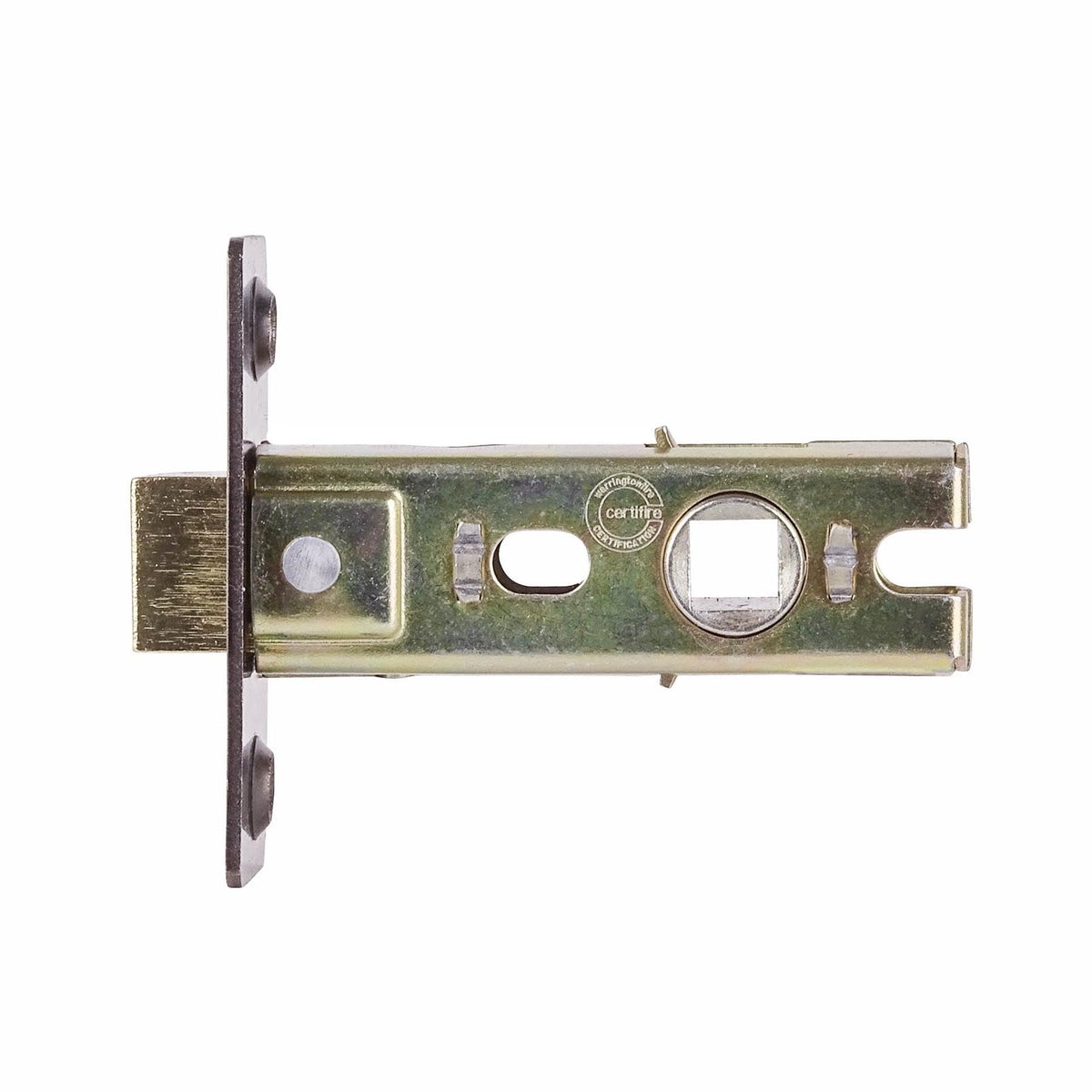 Fire Rated Tubular Mortice Latch - 64mm - Antique Brass - 4 Pack – view 5