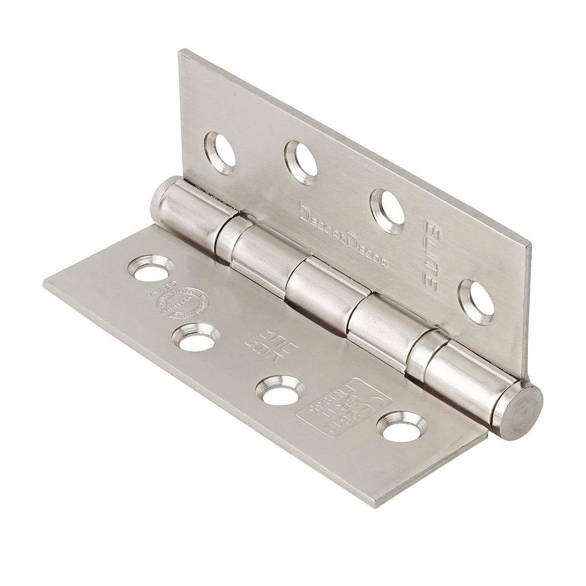 Ball Bearing Fire Rated Door Hinges - 102mm - Satin Nickel - 2 Pairs – view 4