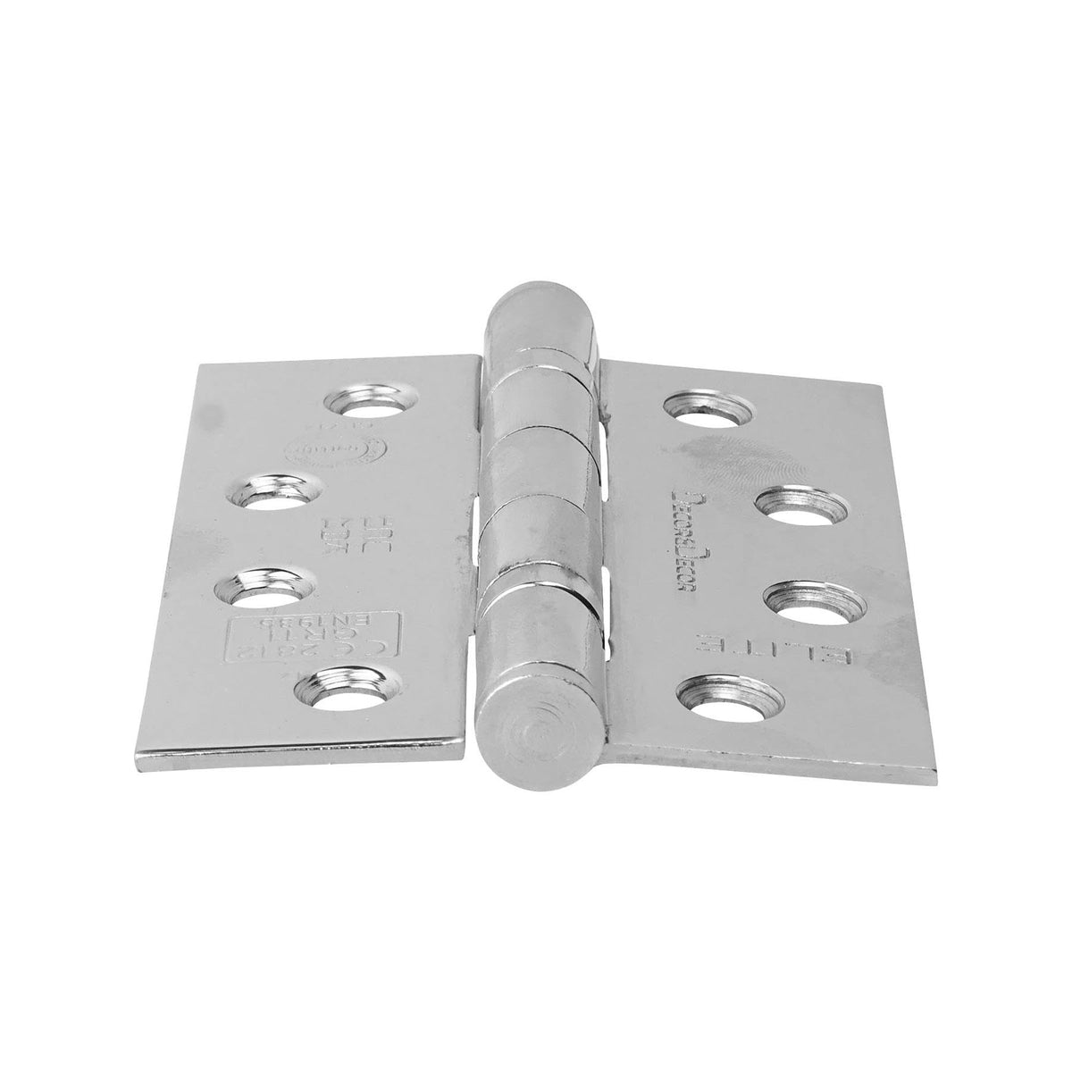 Ball Bearing Fire Rated Door Hinges - 102mm - Polished Chrome - 4 Pairs – view 3
