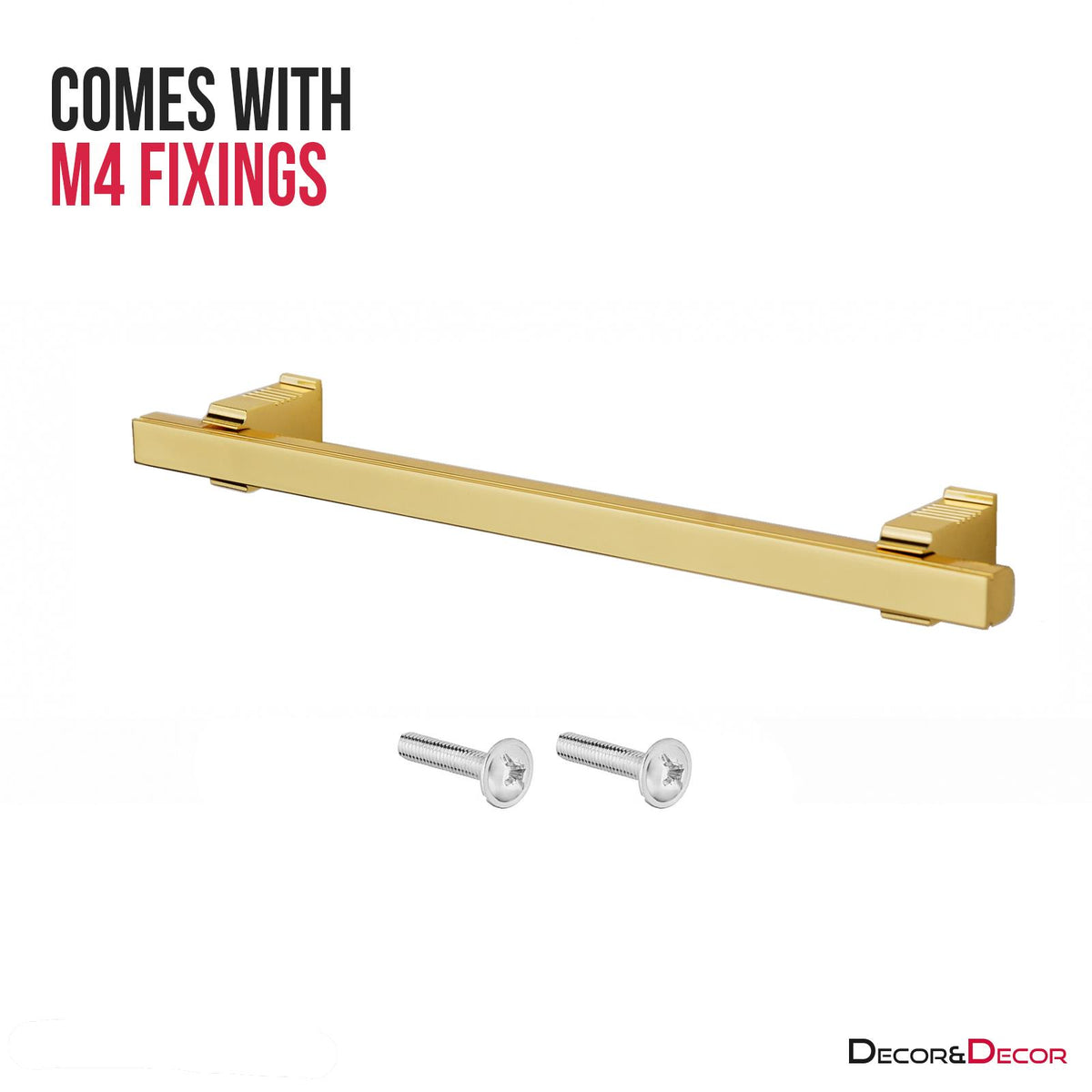 Galena - Kitchen Cupboard Handle - Gold – view 3