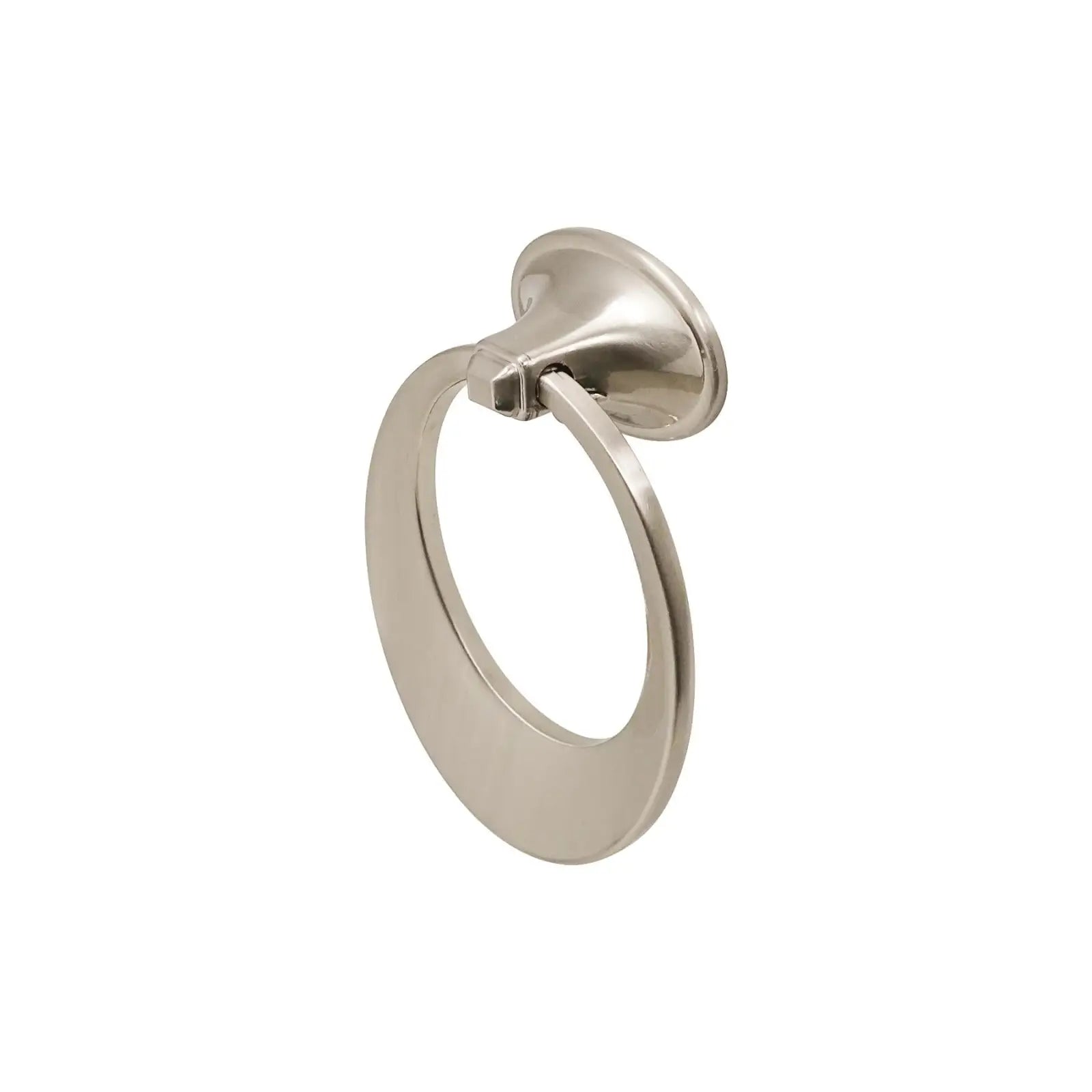 Sedona - Round Drop Ring Pull Handle - Satin Nickel - Decor And Decor