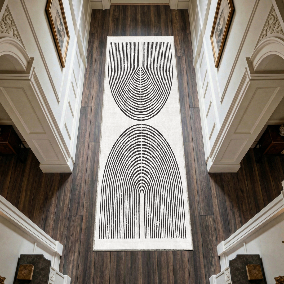 Brayen - Geometric Washable Runner Hallway Rug - 80x300cm – view 8